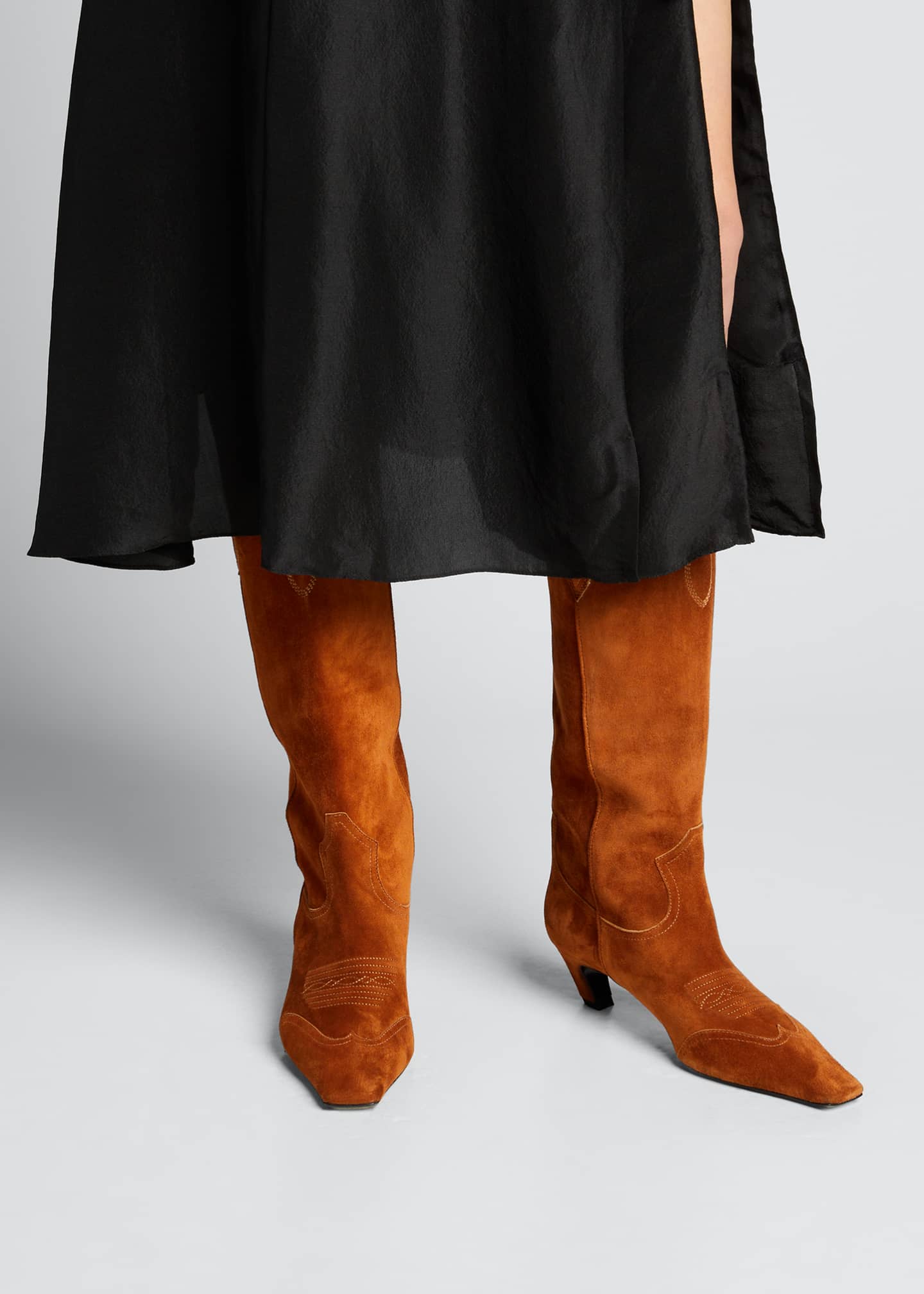 khaite cowboy boot
