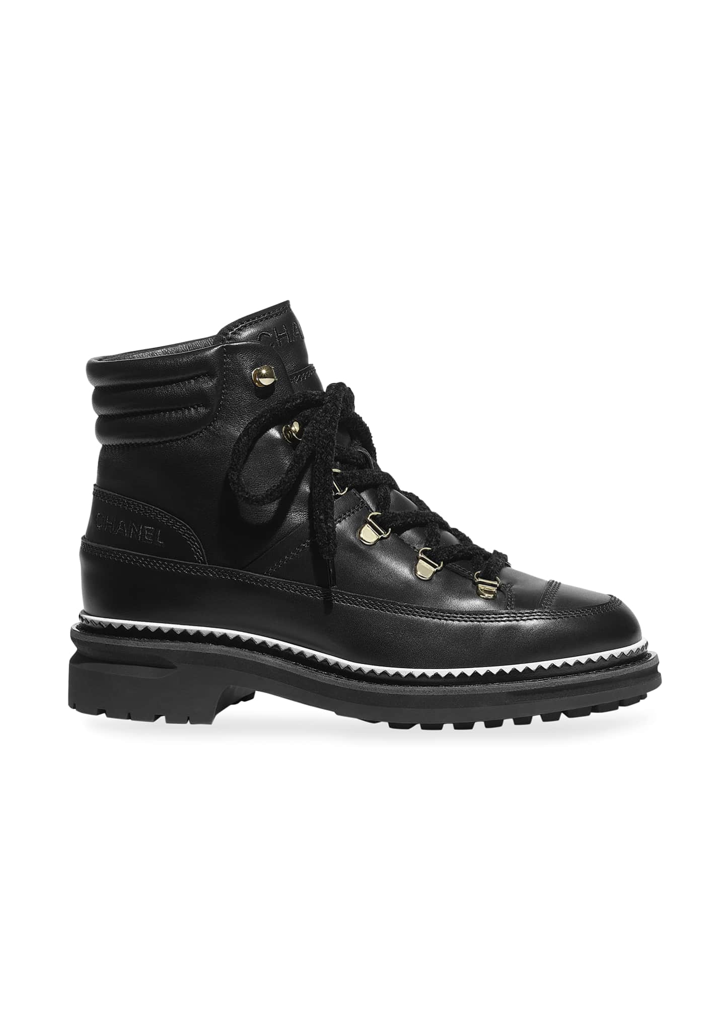 CHANEL LACE-UPS - Bergdorf Goodman
