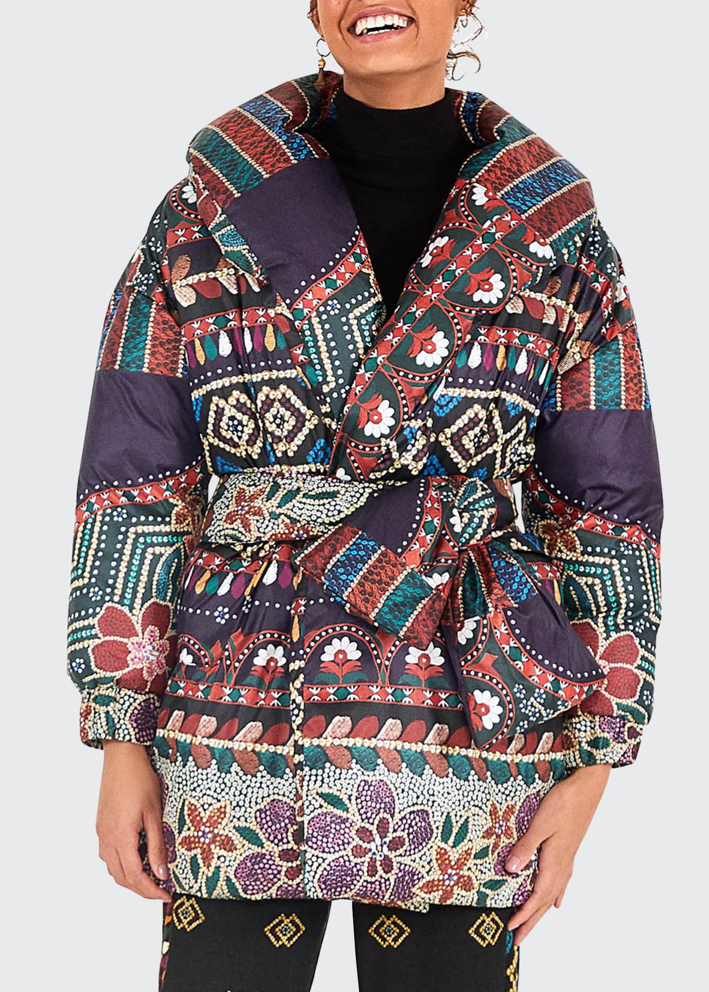 farm rio puffer coat