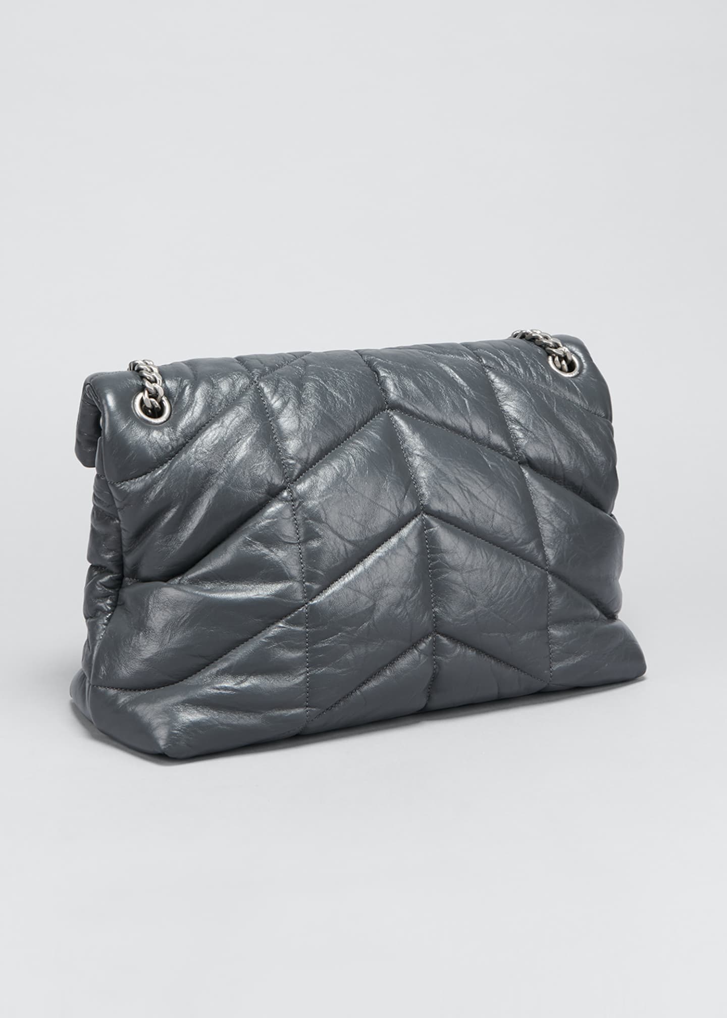 Saint Laurent LouLou YSL Puffer Shoulder Bag - Bergdorf Goodman