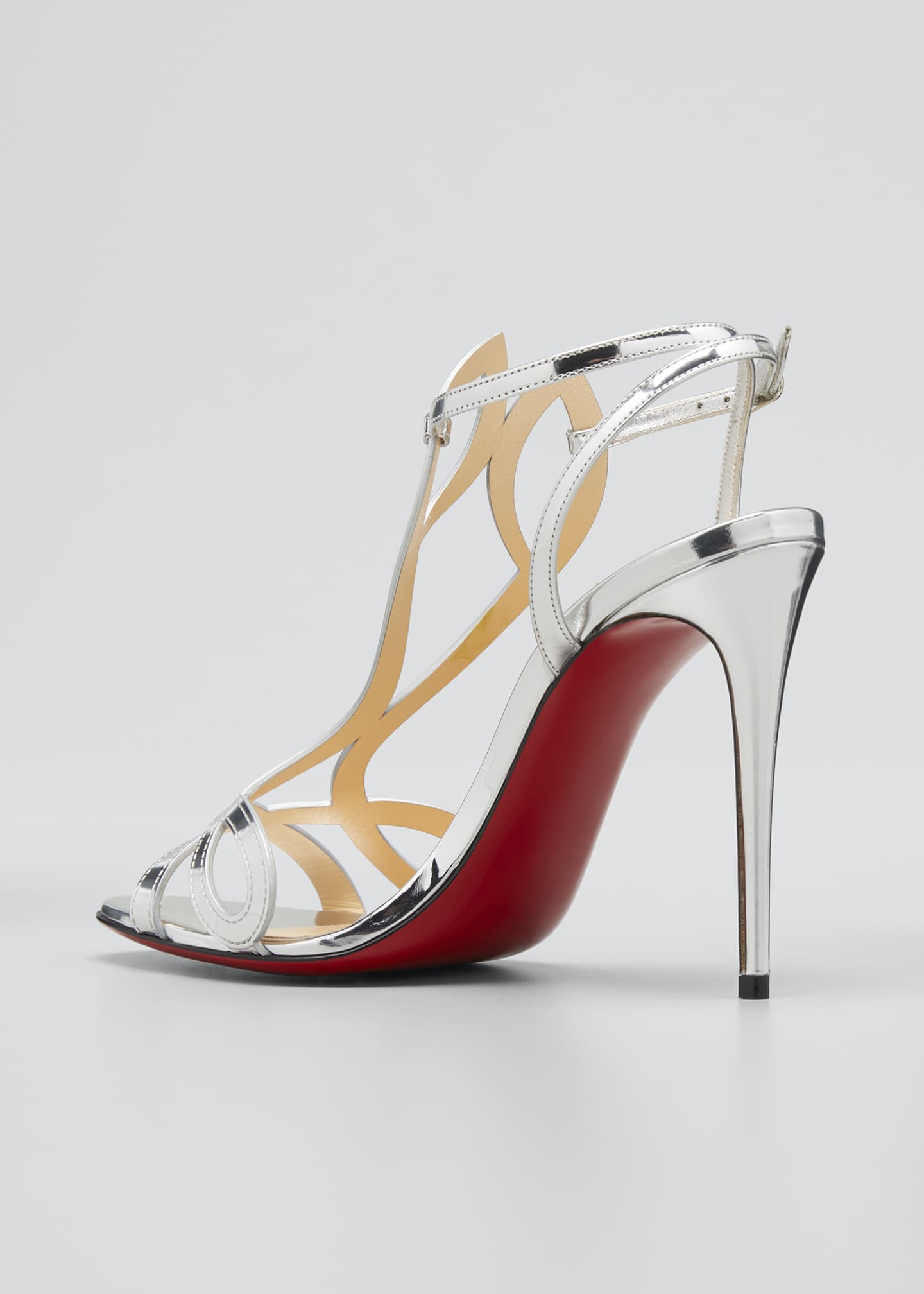 christian louboutin double l 100 patent pump