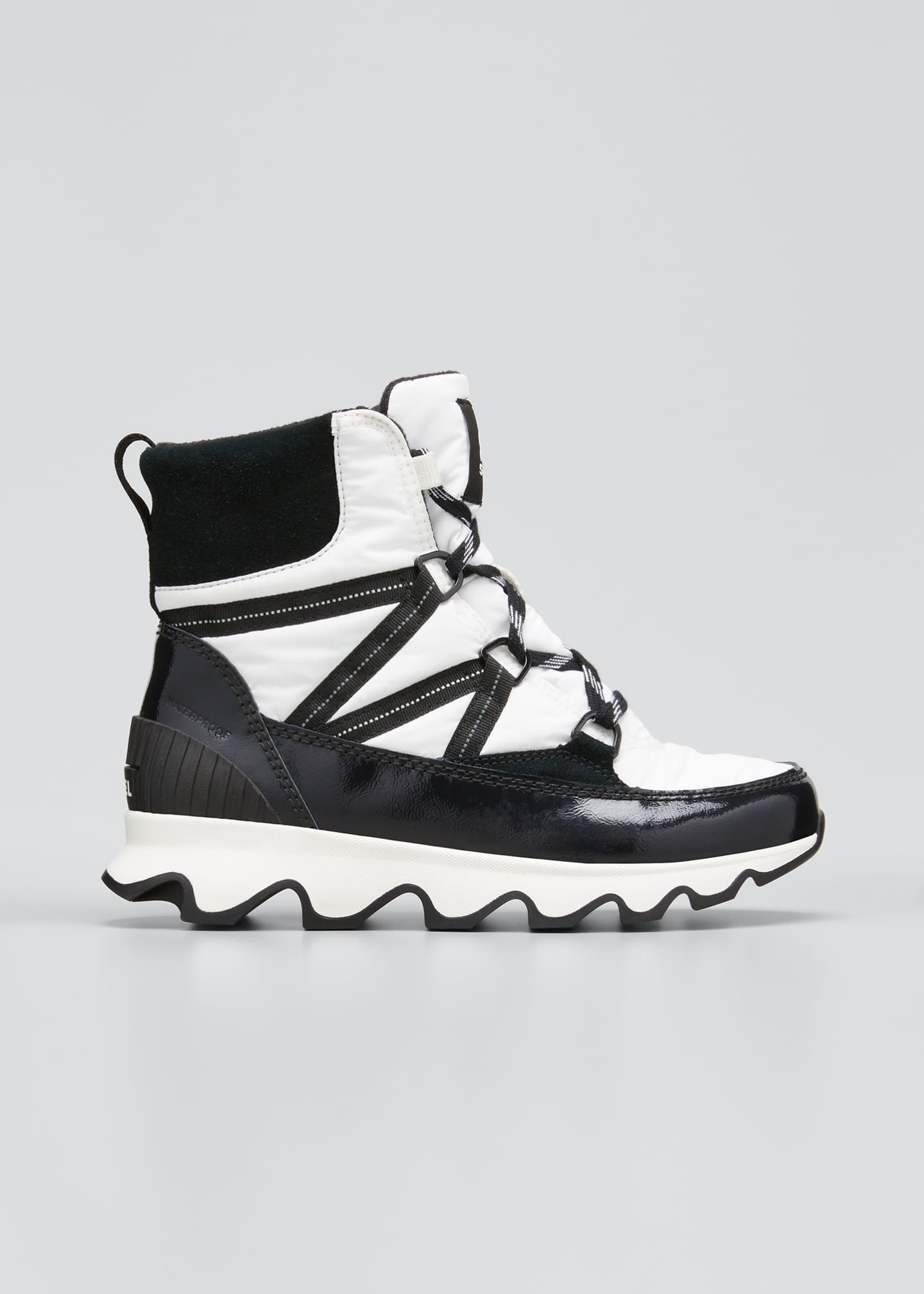 sorel kinetic lace up boot