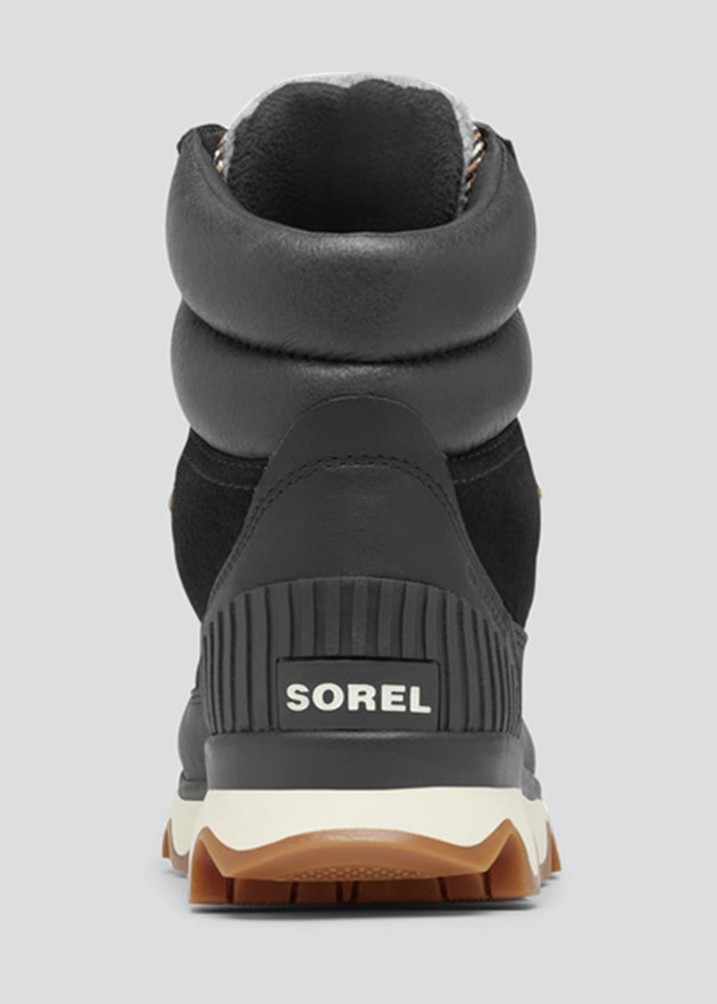 sorel kinetic conquest mixed leather hiker boots