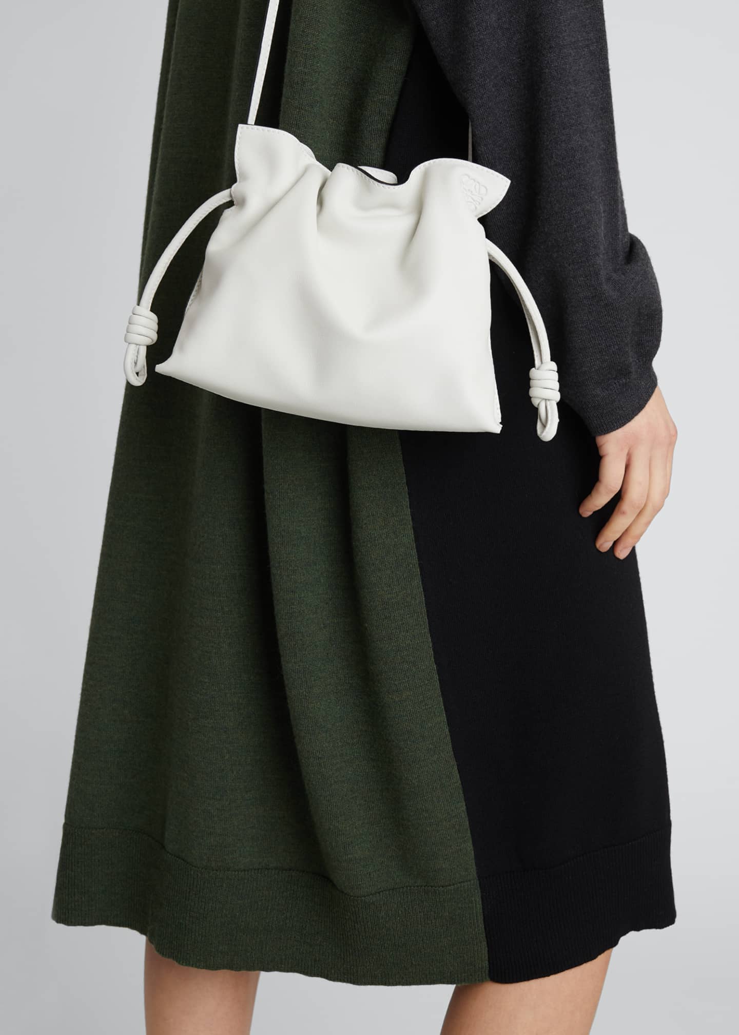 Loewe Flamenco Mini Napa Drawstring Clutch - Bergdorf Goodman