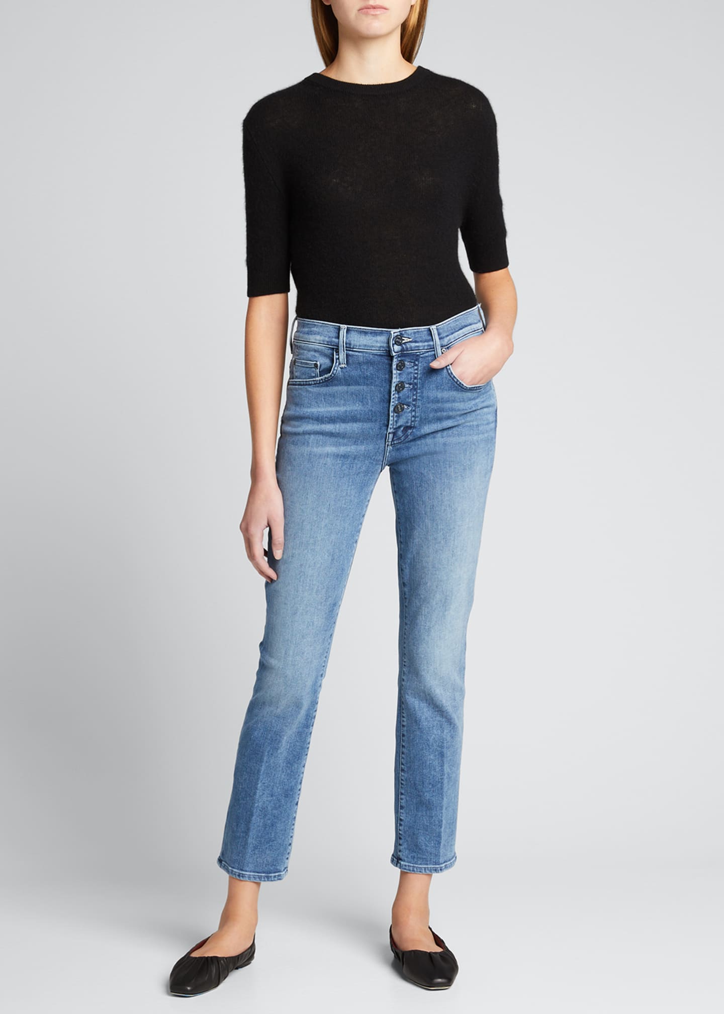 mother the insider ankle jeans