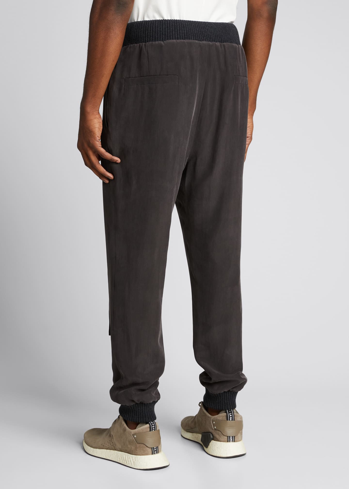 silk sweatpants