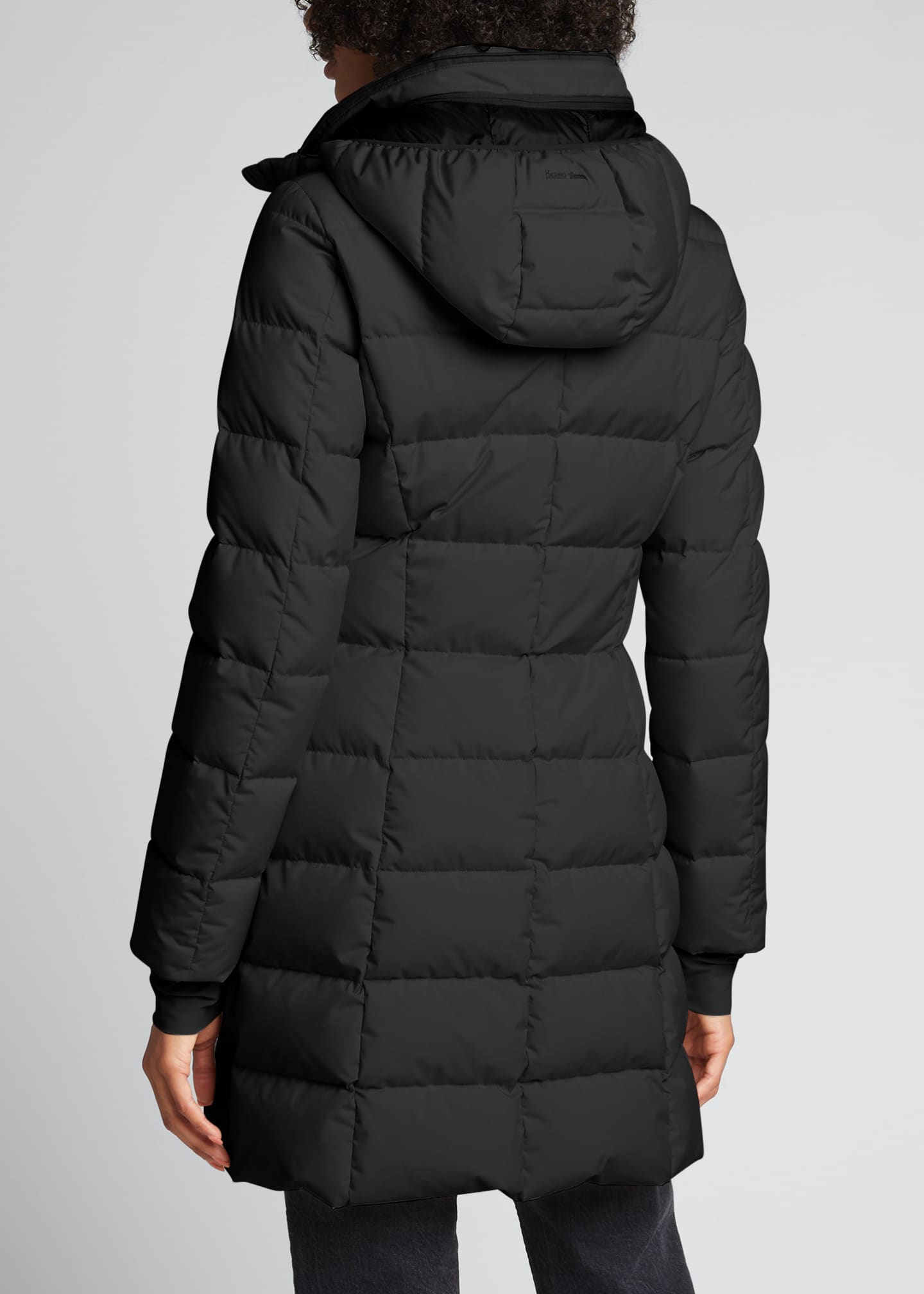 Herno Long Fitted Puffer Coat with Thumbholes - Bergdorf Goodman
