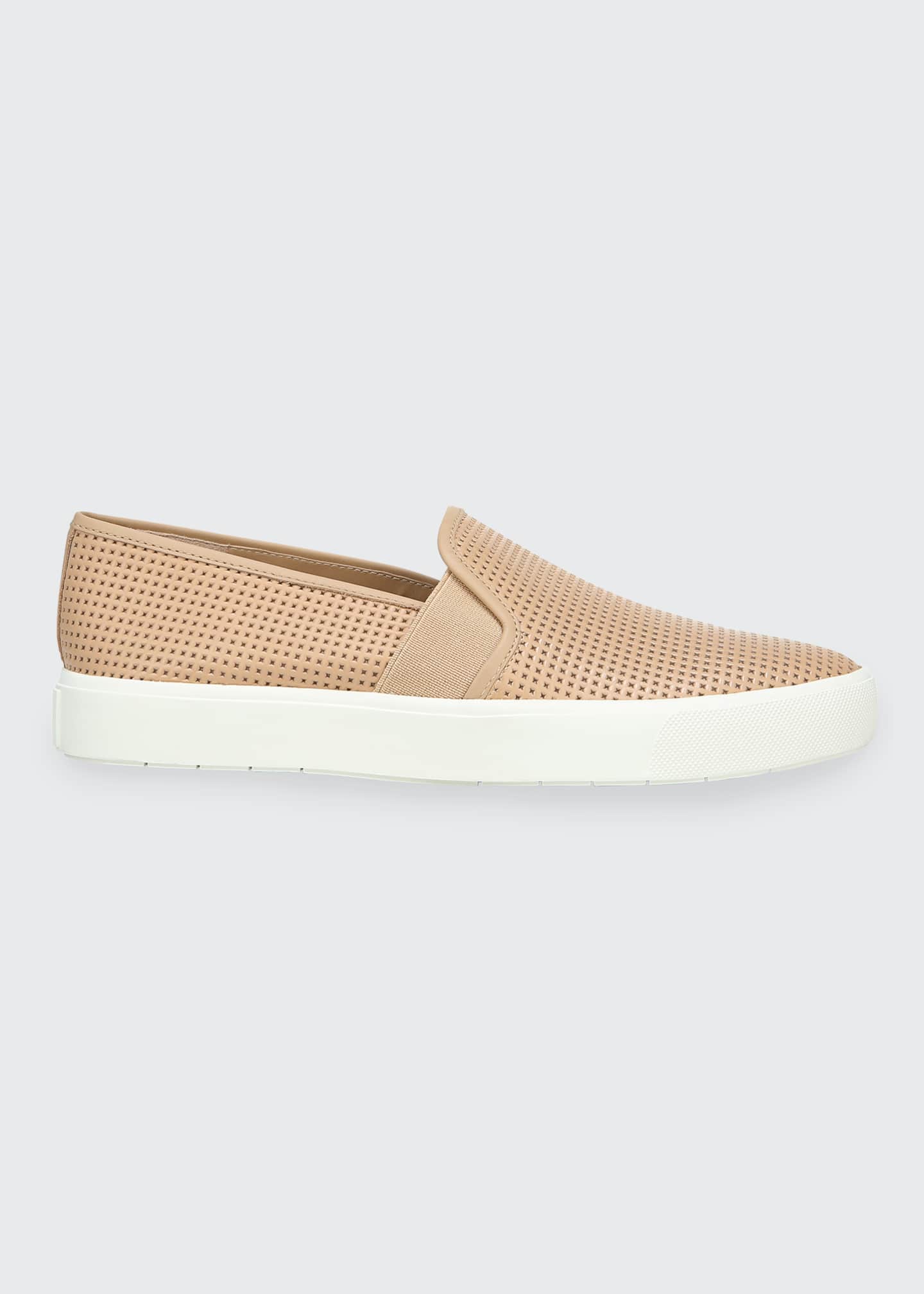 vince blair metallic leather skate sneakers