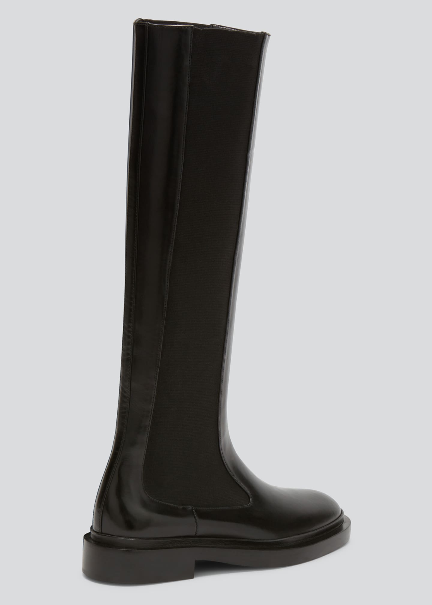 jil sander leather chelsea boots