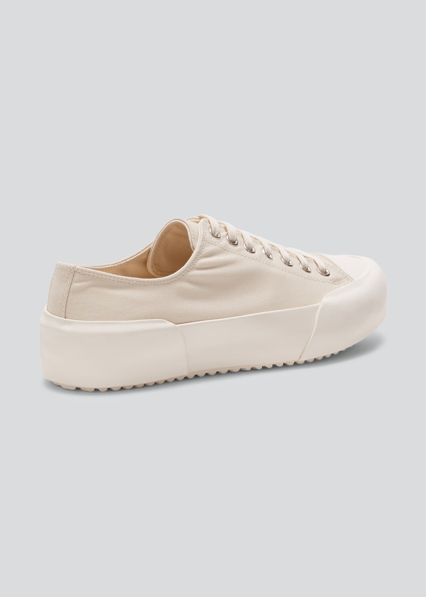 jil sander canvas sneakers