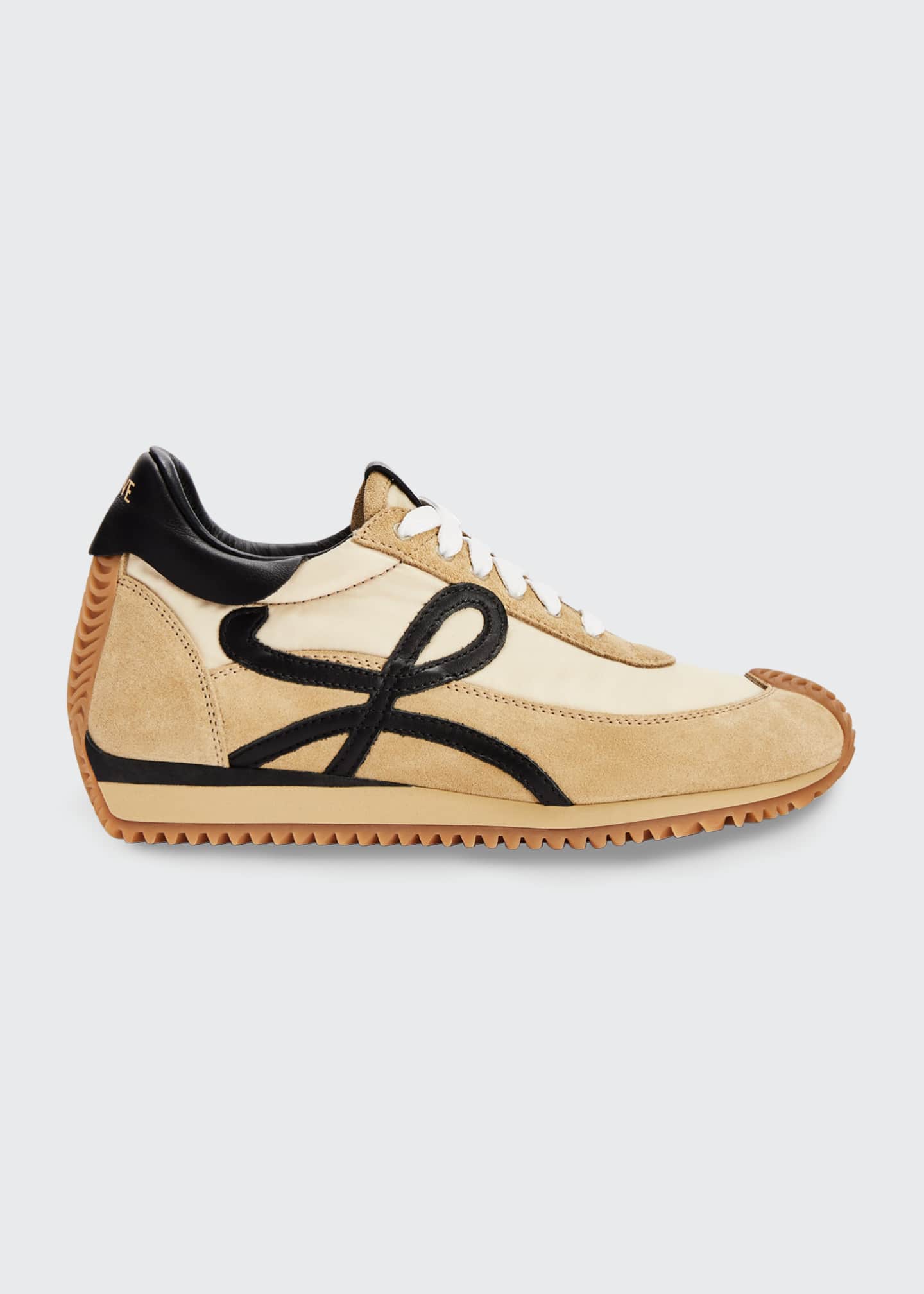 Loewe Flow Mixed Leather Runner Sneakers Bergdorf Goodman