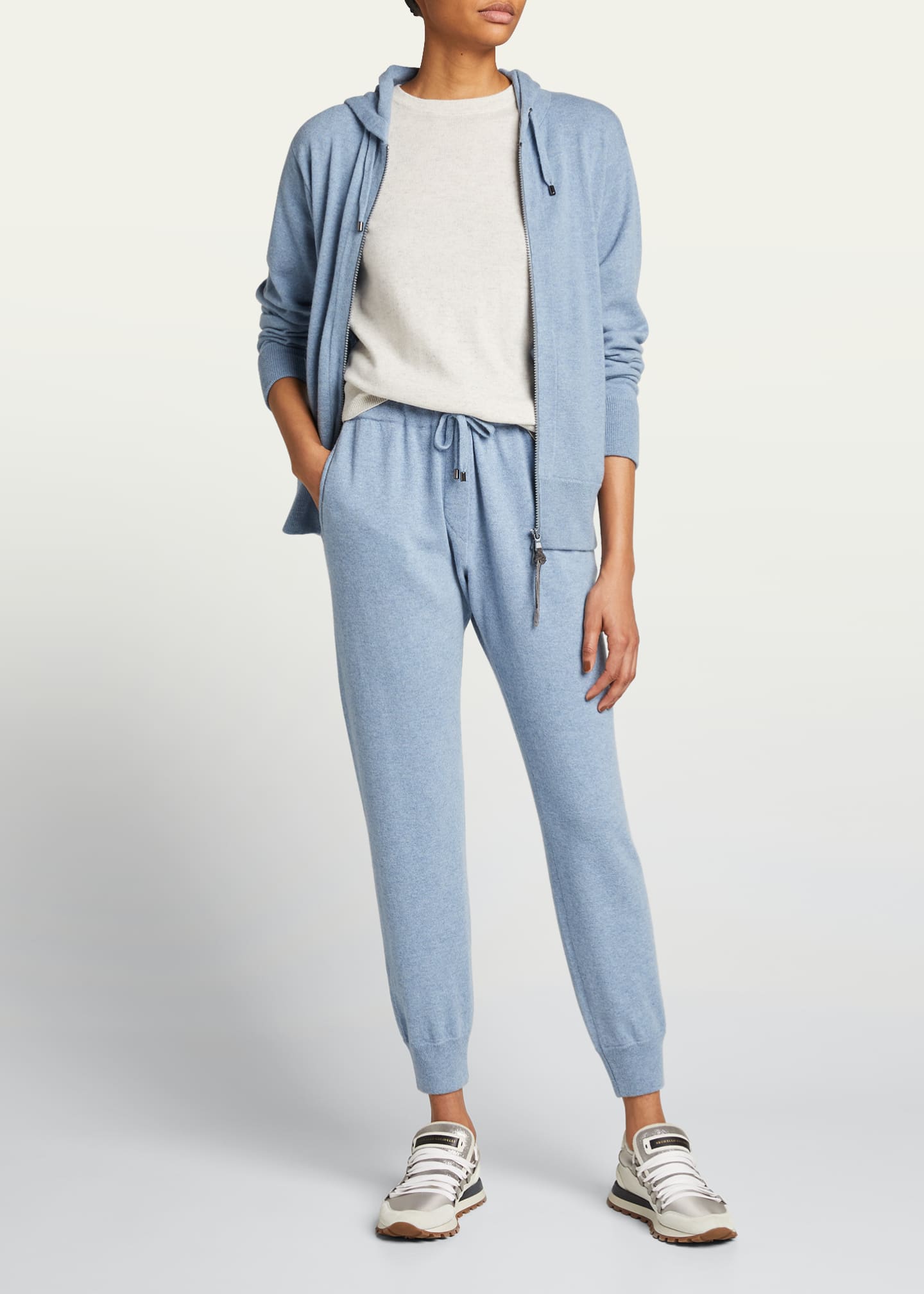 men's cashmere jogger set