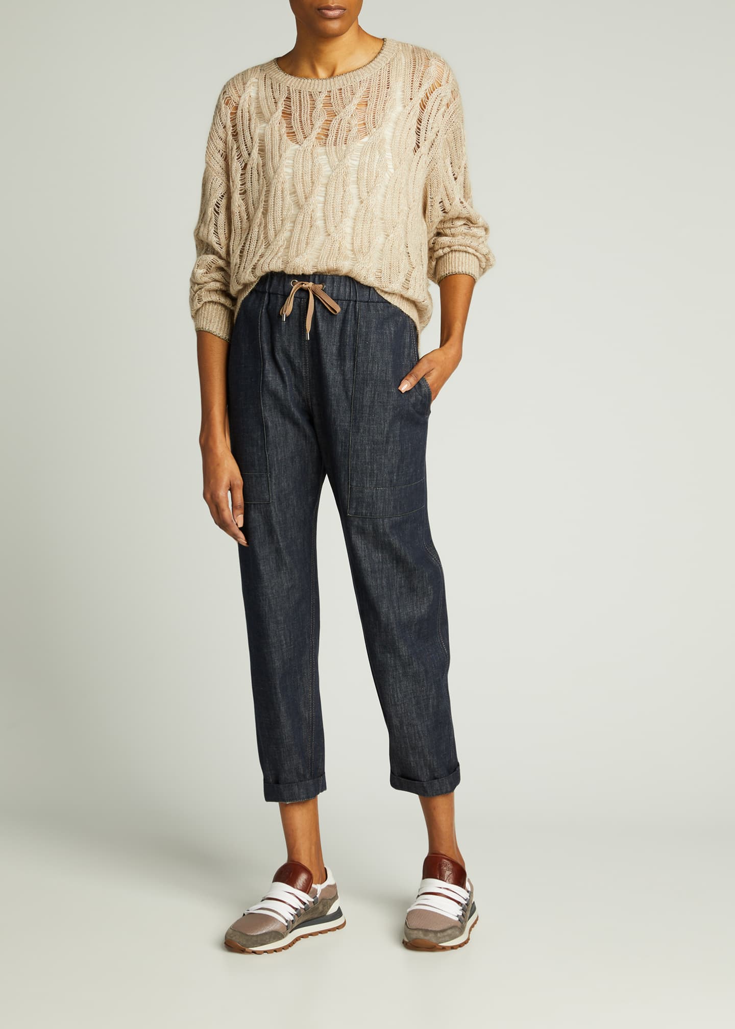 brunello cucinelli jogger pants