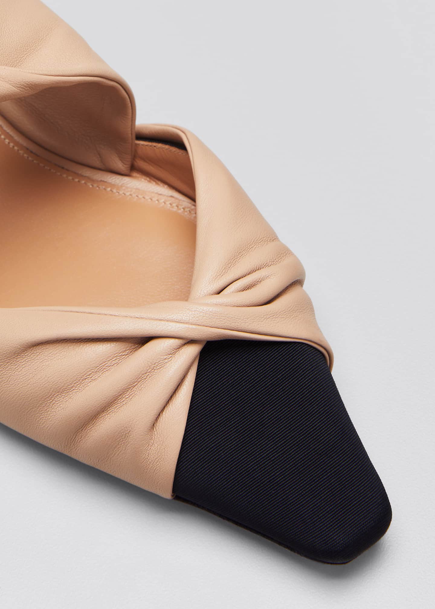 aquazzura mules flat