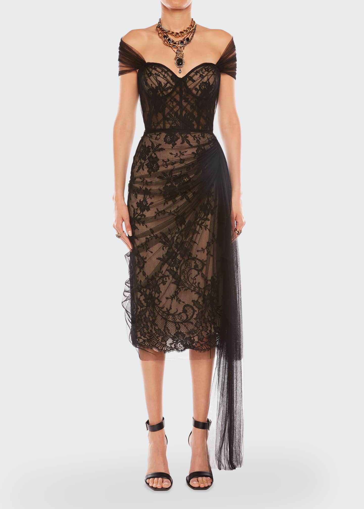 corset evening gown