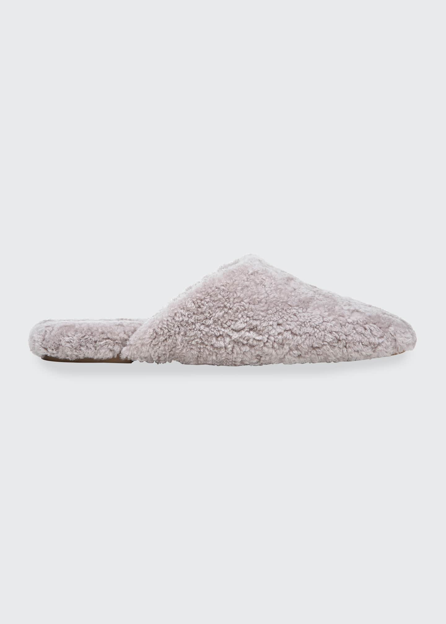 vince caela shearling slipper