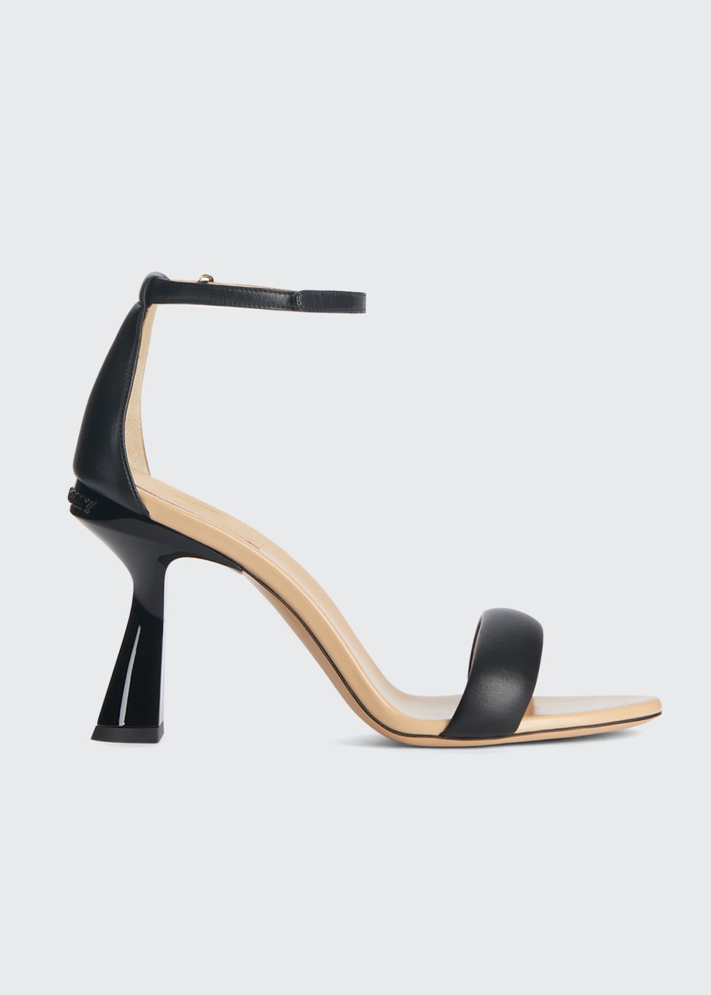 Givenchy 95mm Carene Napa Ankle-Strap Sandals - Bergdorf Goodman