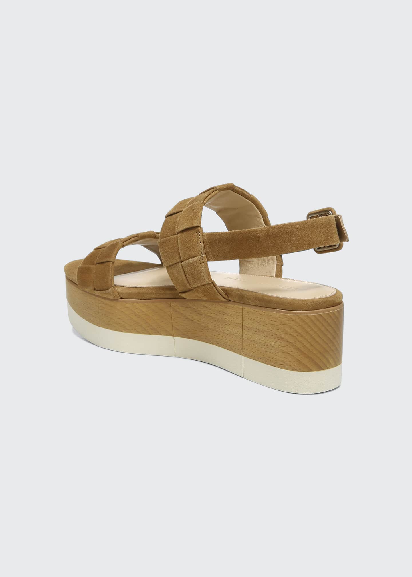 veronica beard senta woven leather slides