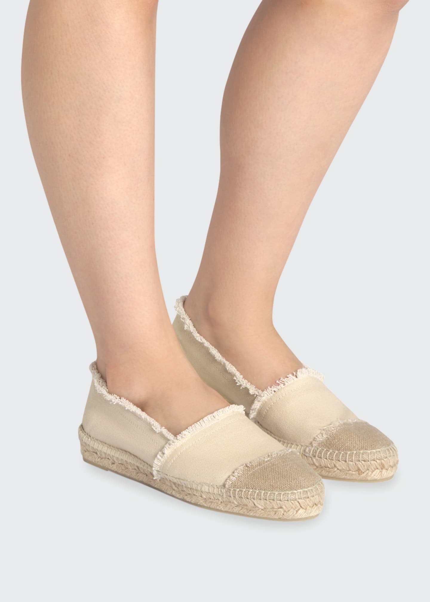 Castaner Kampala Frayed Canvas CapToe Espadrilles Bergdorf Goodman
