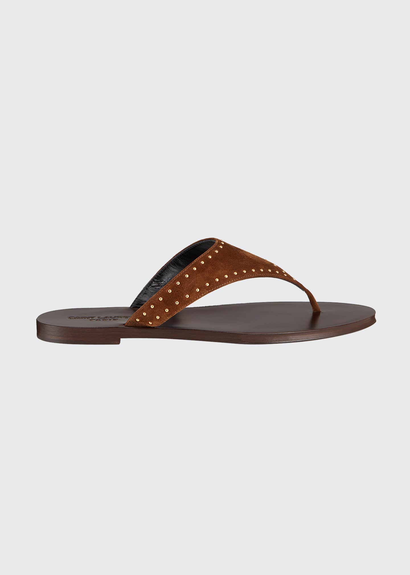 saint laurent gia flat sandals