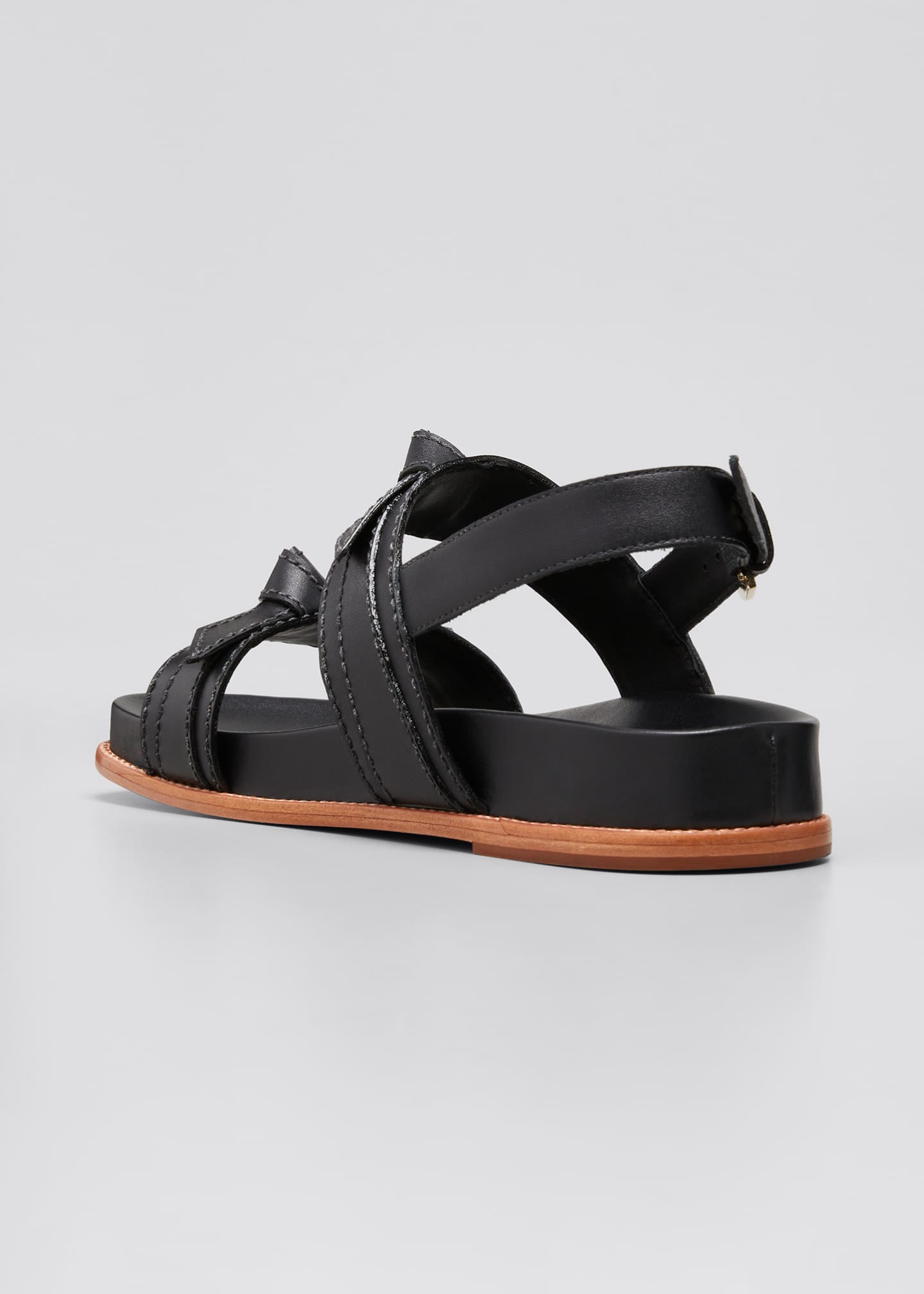 Alexandre Birman Clarita Leather Sport Sandals - Bergdorf Goodman