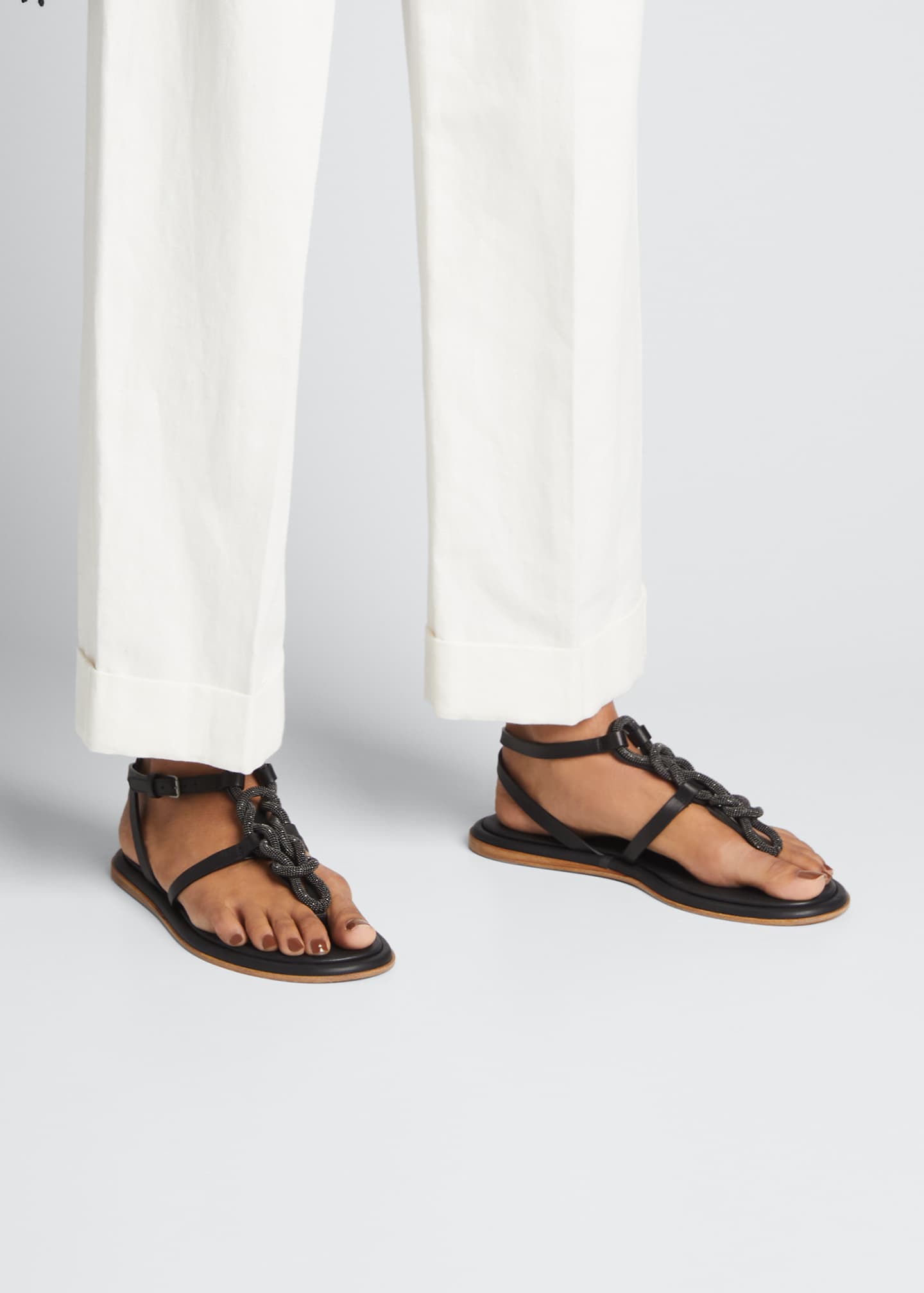 brunello cucinelli flats