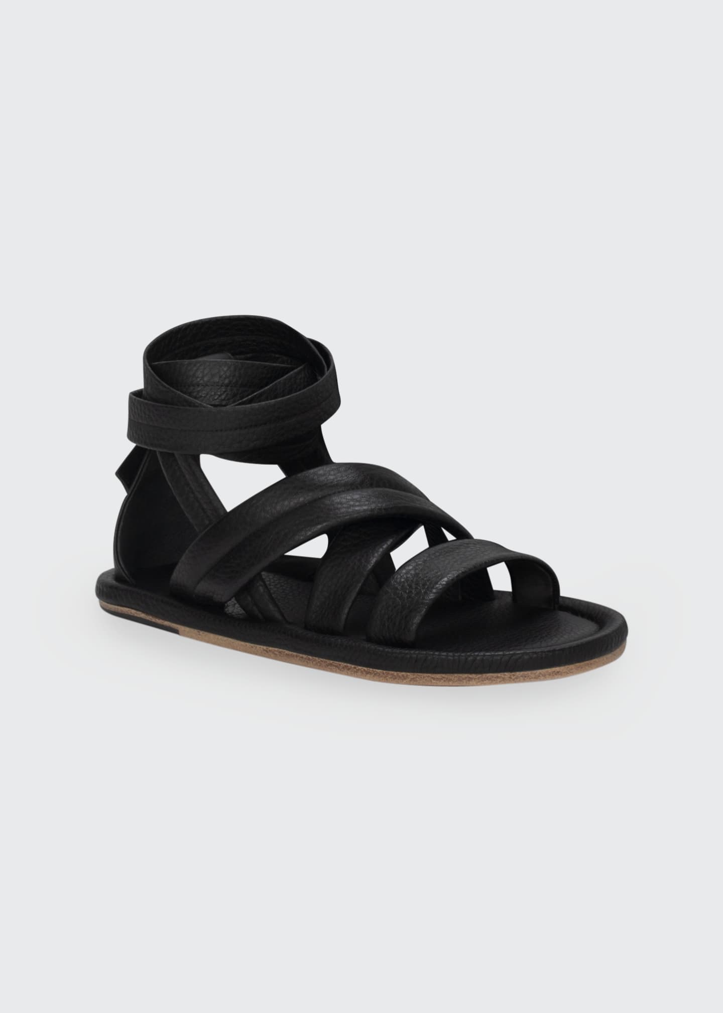 Marsell Leather AnkleWrap Gladiator Sandals Bergdorf Goodman