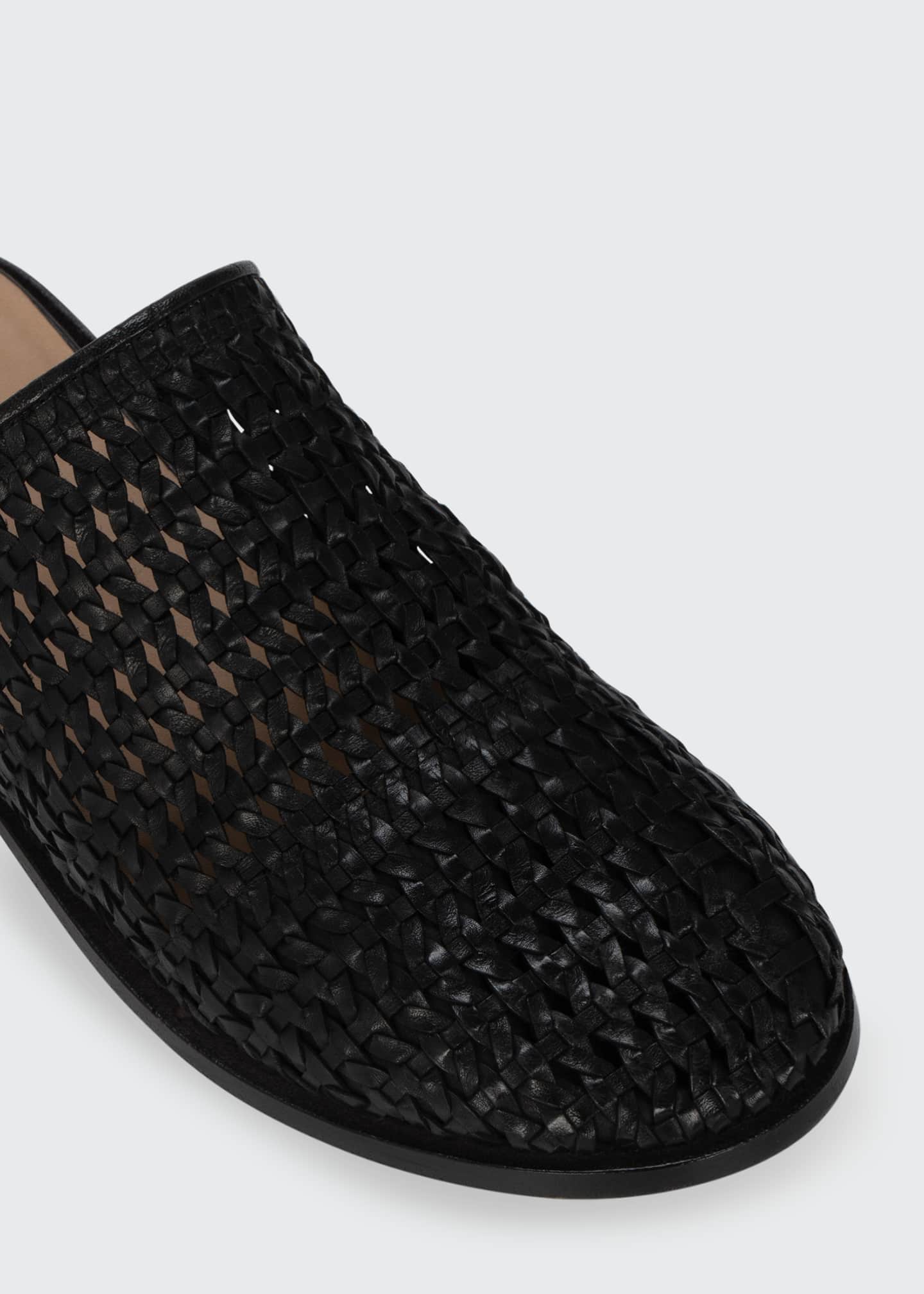 mel leather slide