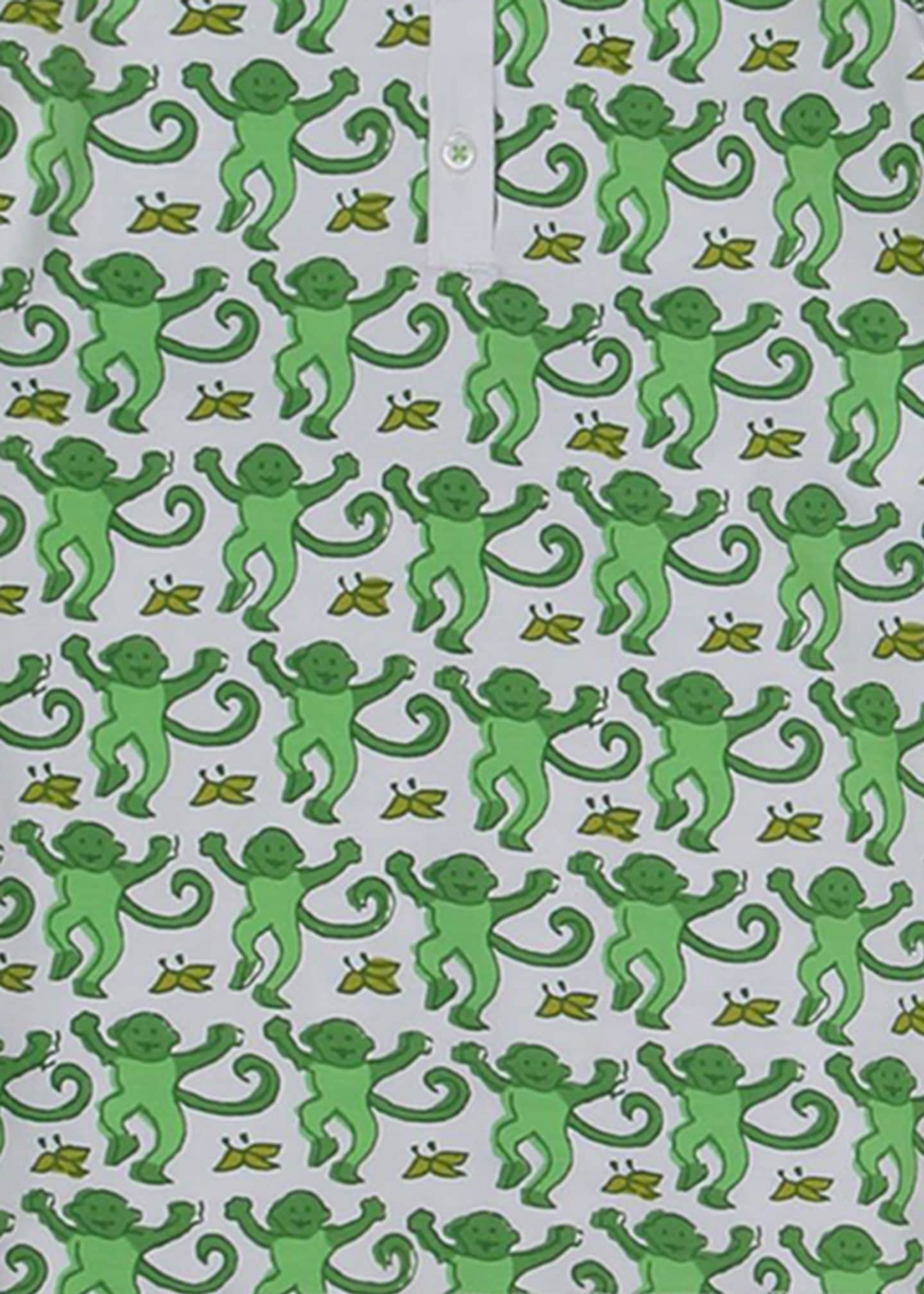 Roller Rabbit Kid's MonkeyPrint 2Piece Pajama Set, Size 12M12