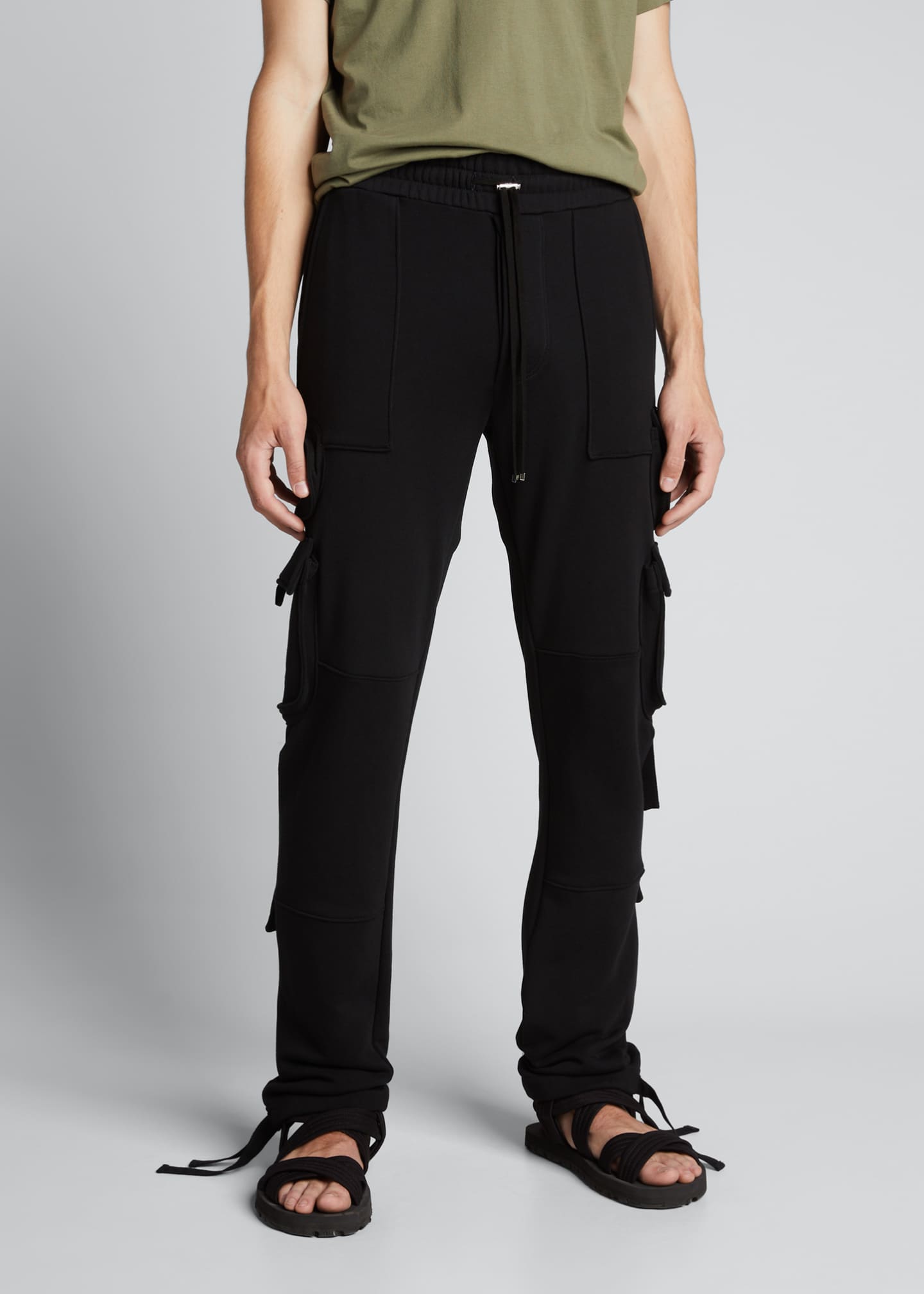 Amiri Men's Tactical Cargo Sweatpants Bergdorf Goodman