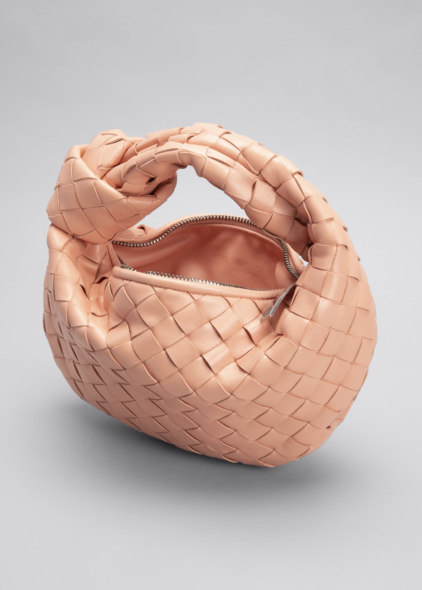 Bottega Jodi Mini Intrecciato Knot Hobo Bag Bergdorf Goodman