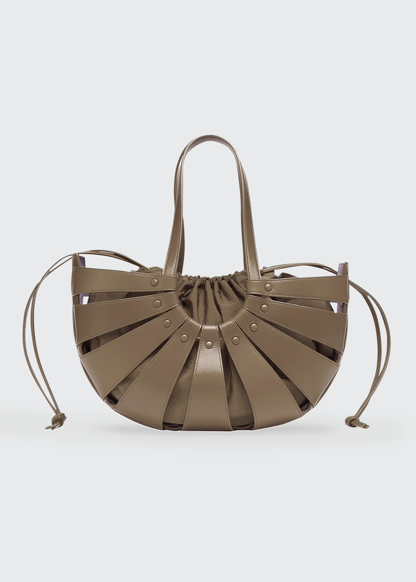 bottega shell bag