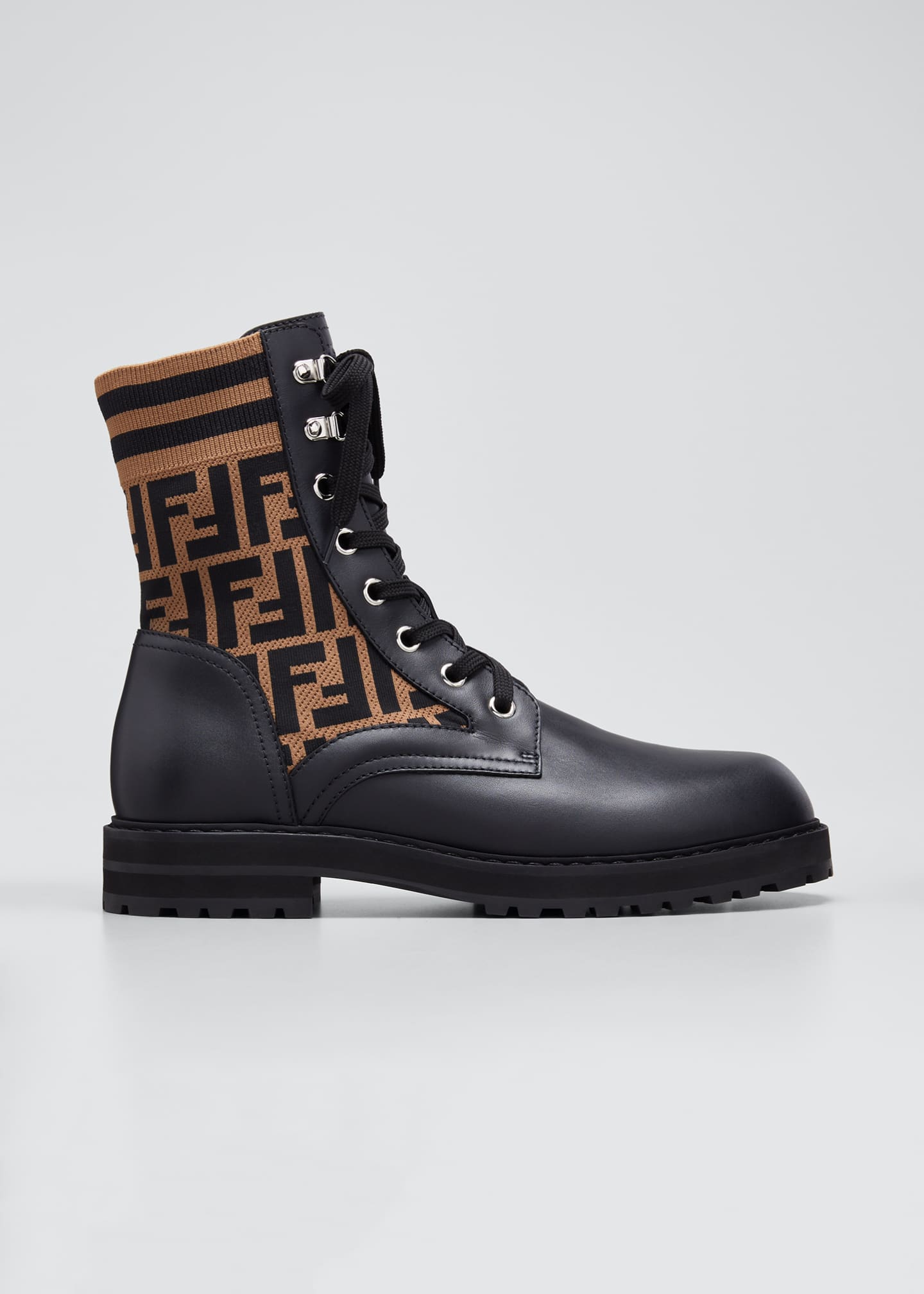 fendi sock combat boots