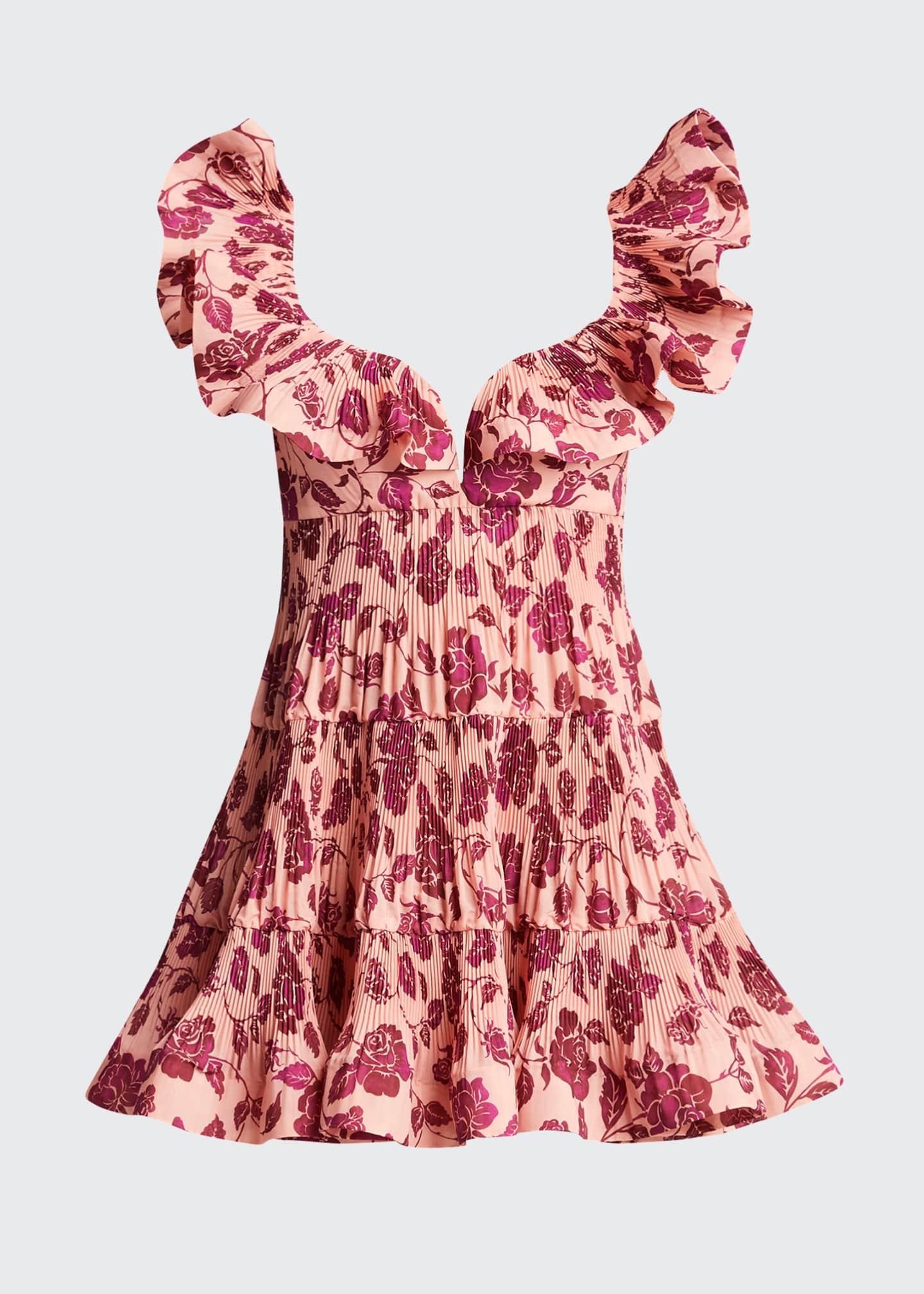 the lovestruck pleated mini