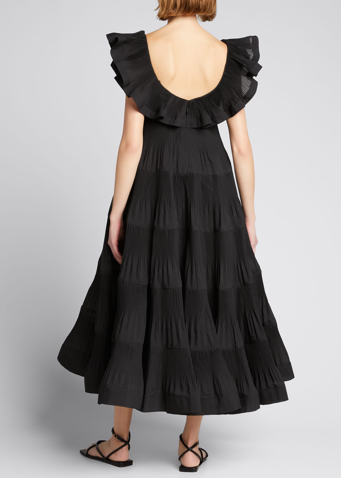 Zimmermann The Lovestruck Pleated Gown - Bergdorf Goodman