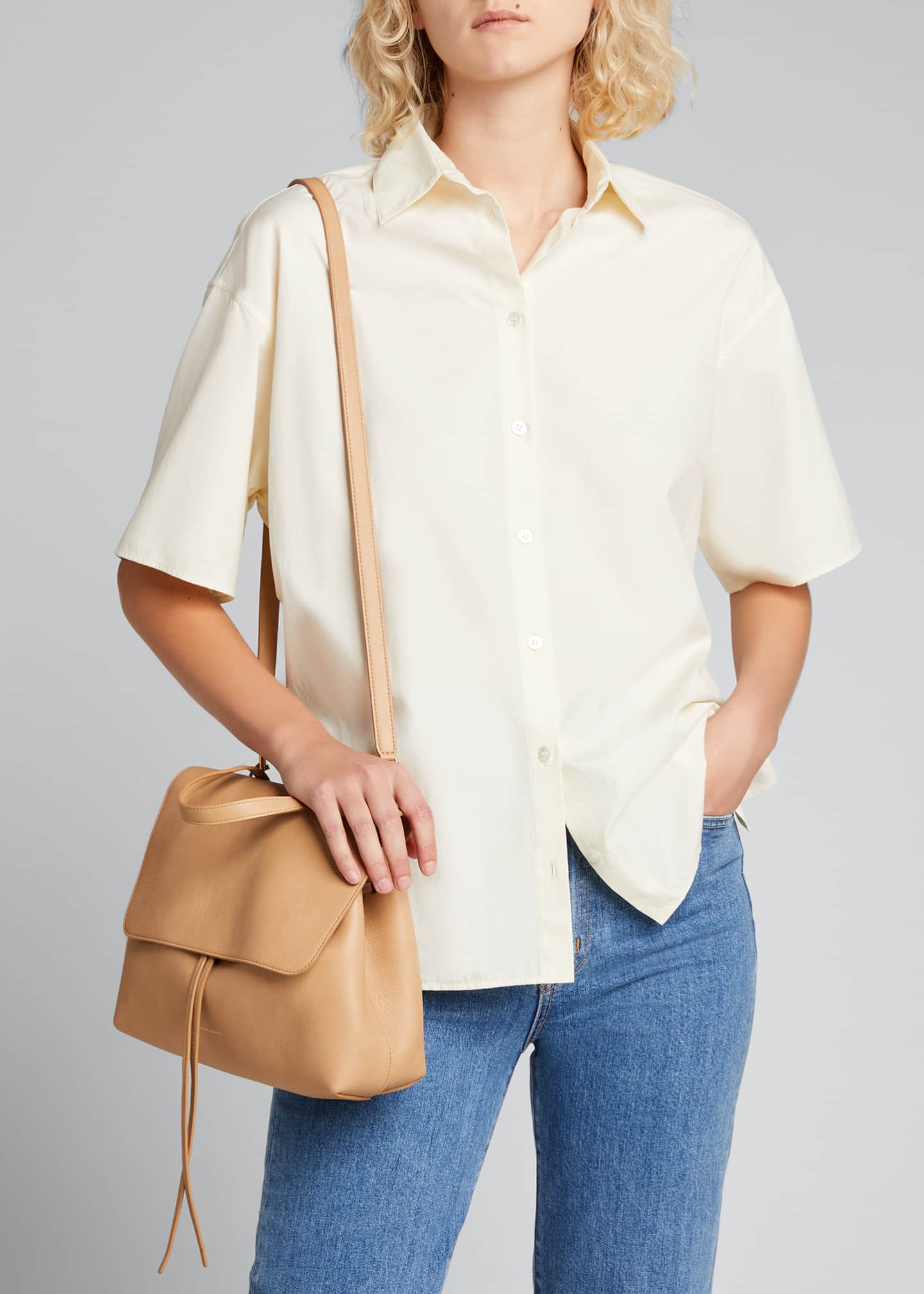 Mansur Gavriel Mini Soft Lady Tote Bag Bergdorf Goodman
