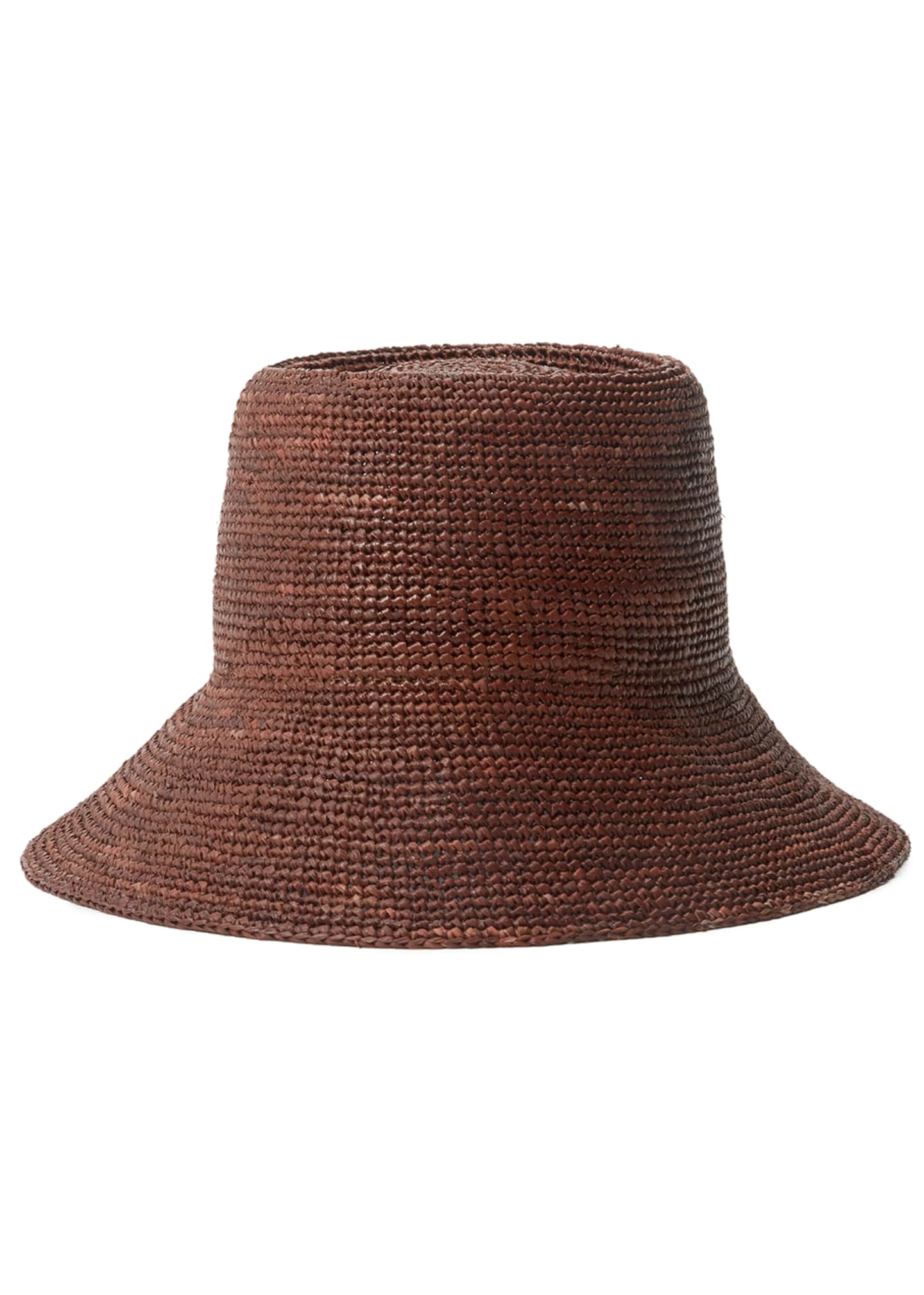 Janessa Leone Felix Raffia Straw Bucket Hat Bergdorf Goodman