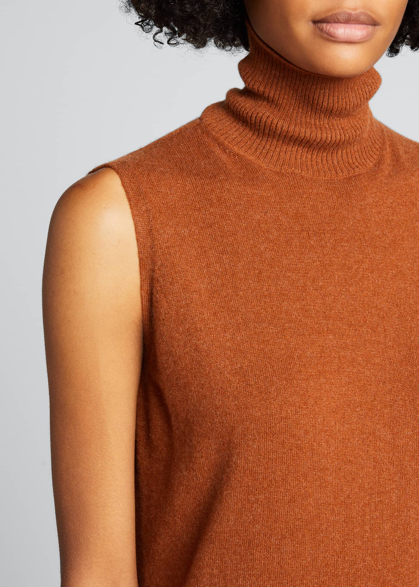 kotn sleeveless mock turtleneck