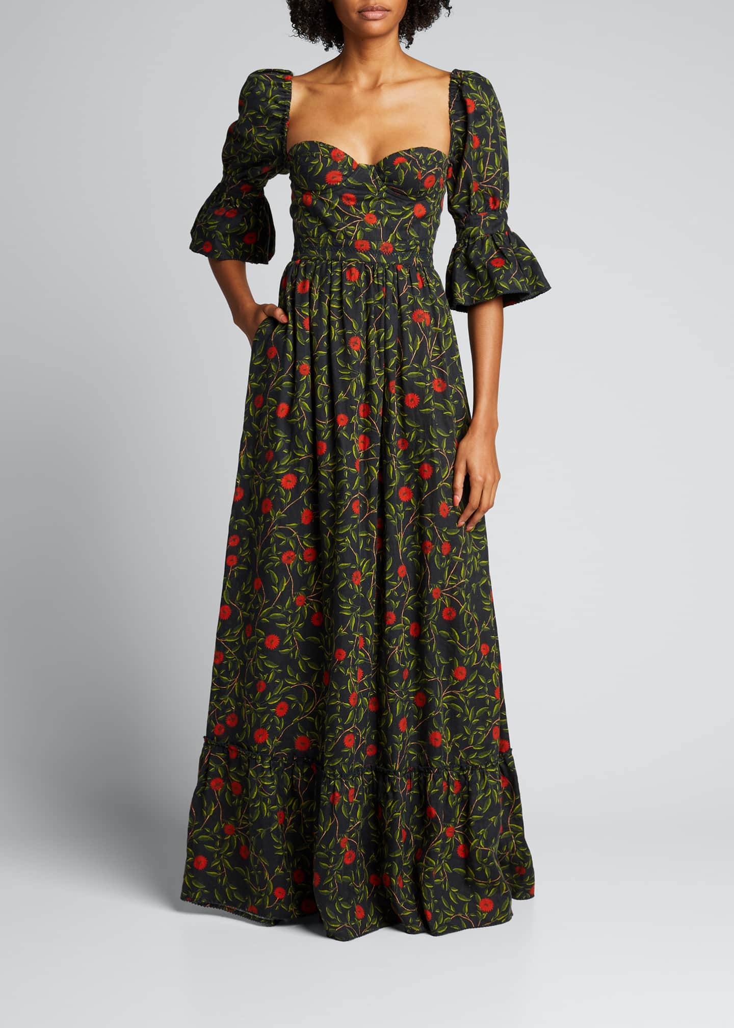 Agua by Agua Bendita Cedro Maxi Dress Bergdorf Goodman