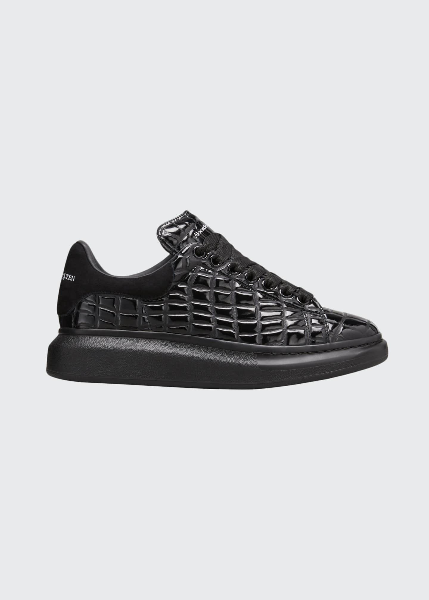 alexander mcqueen sneakers crocodile