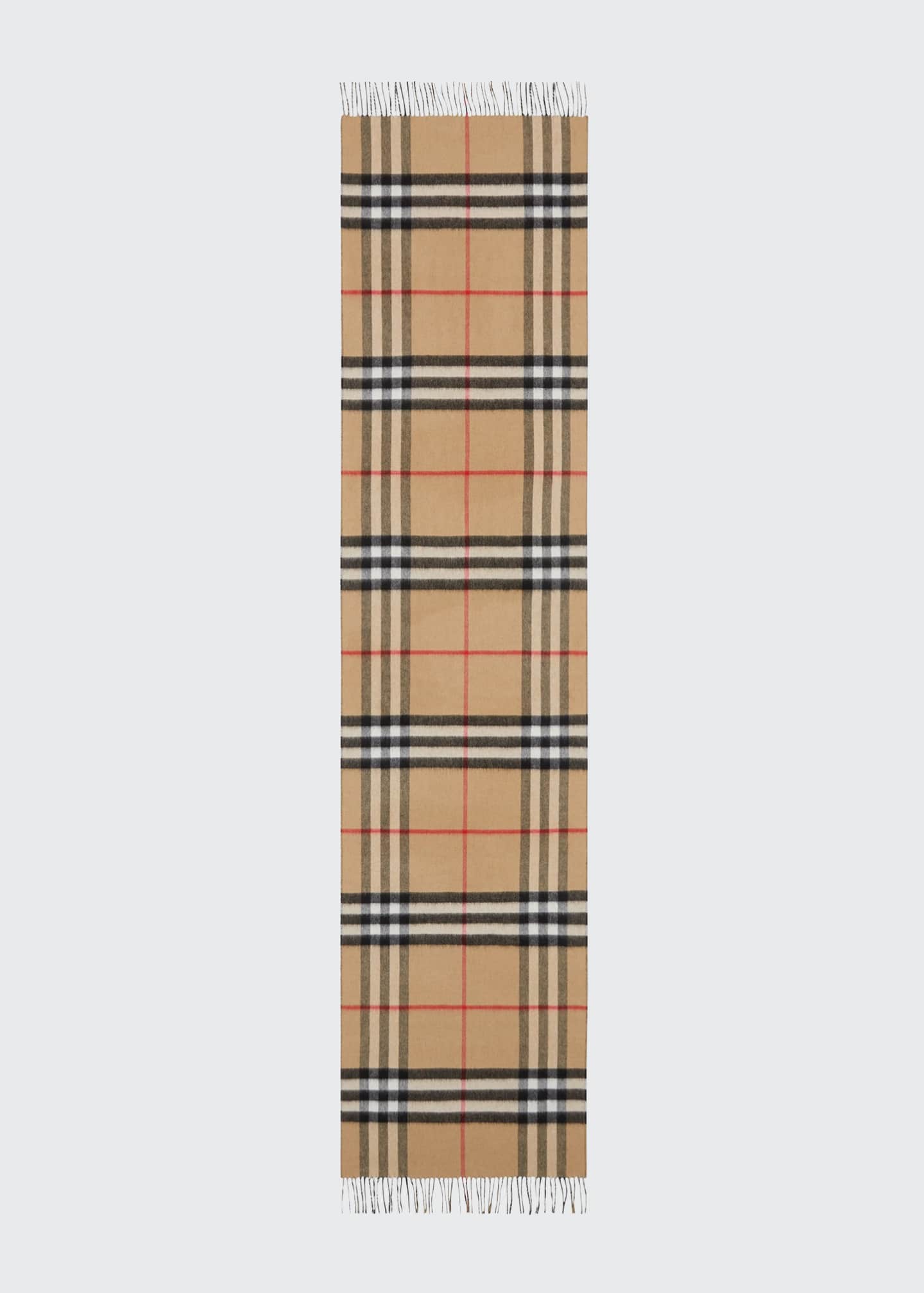 Burberry Reversible Giant Check Double-Face Cashmere Scarf - Bergdorf ...