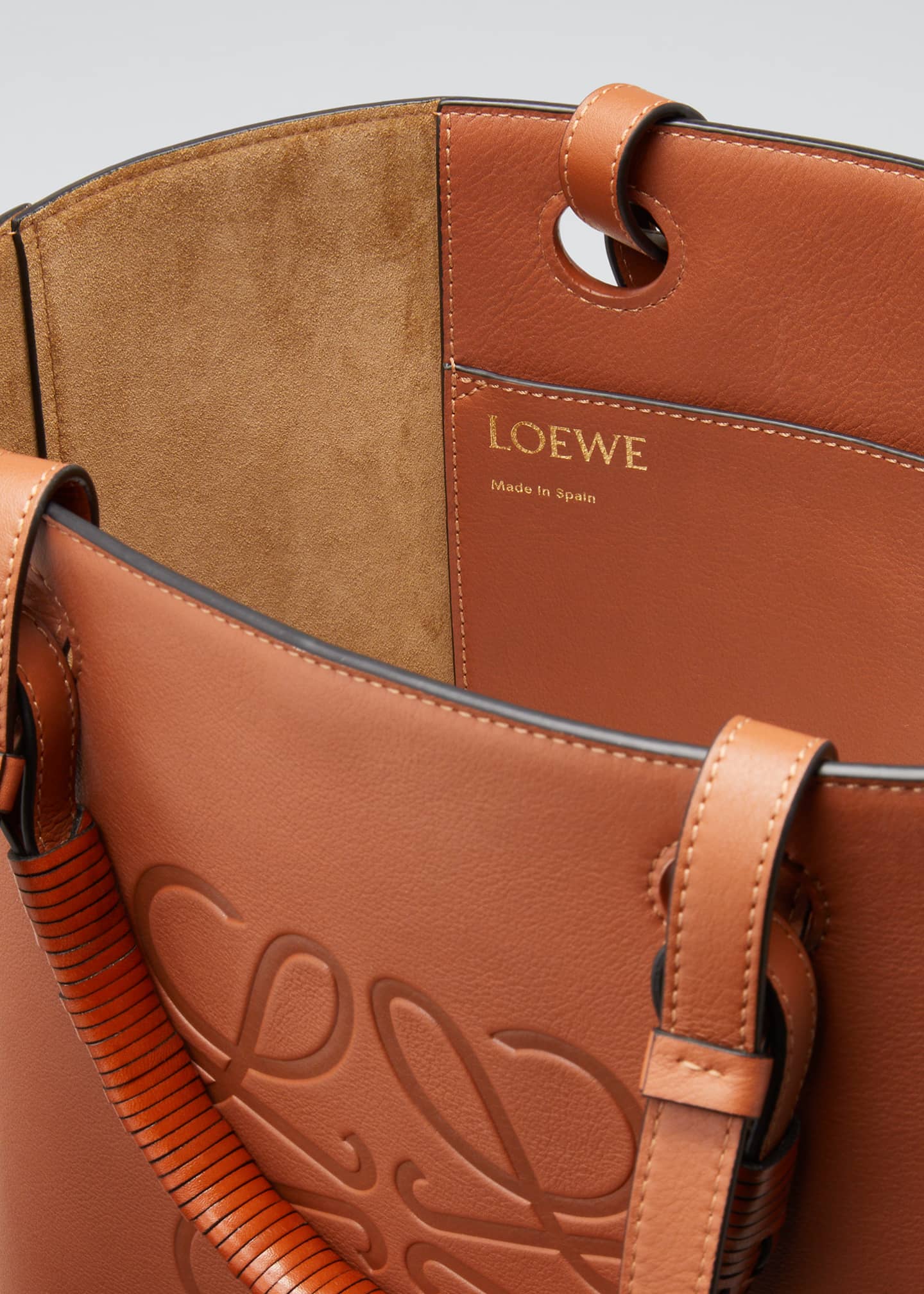 Loewe Anagram Small Classic Leather Tote Bag Bergdorf Goodman