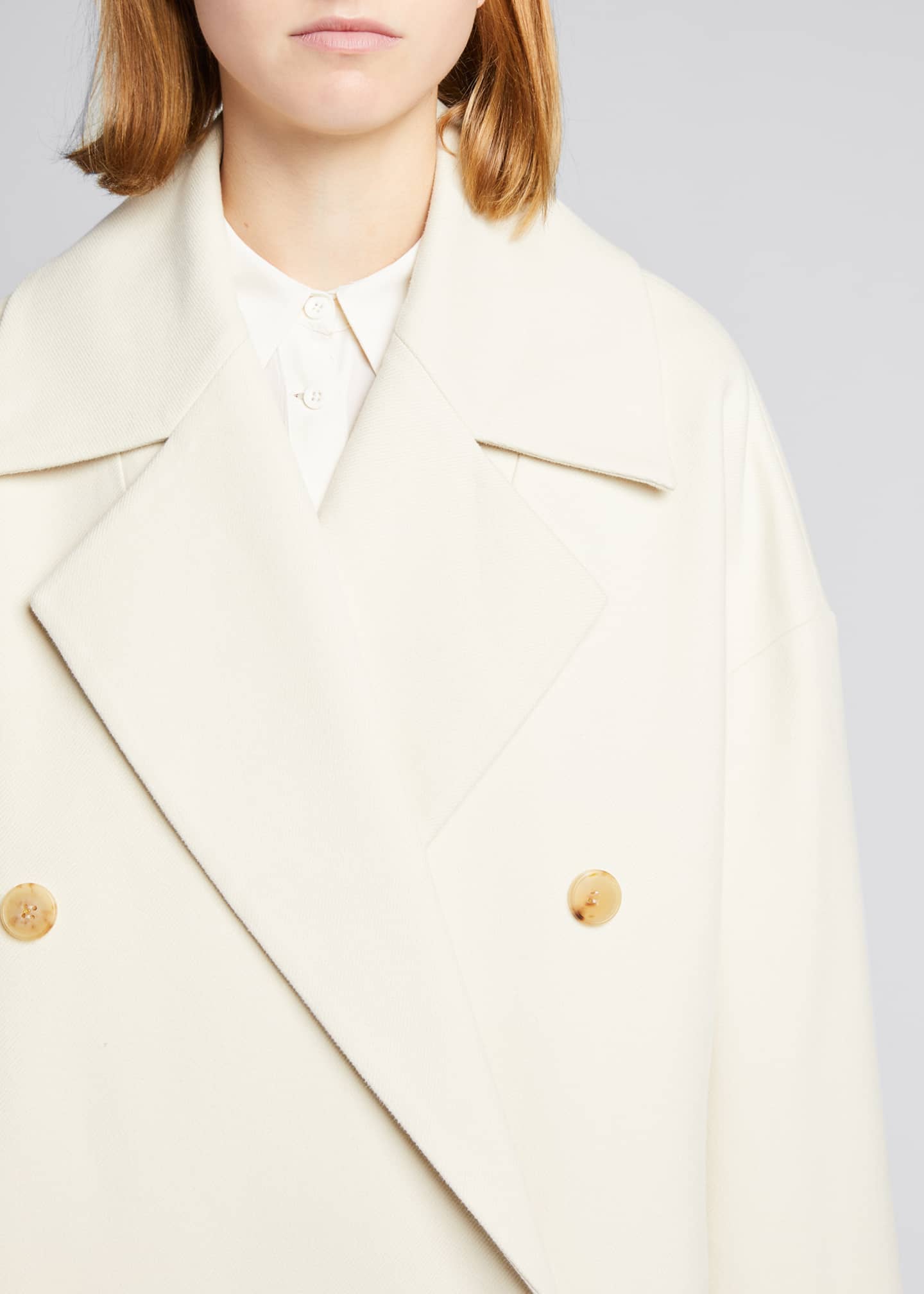 Co Oversized Double-Breasted Coat - Bergdorf Goodman