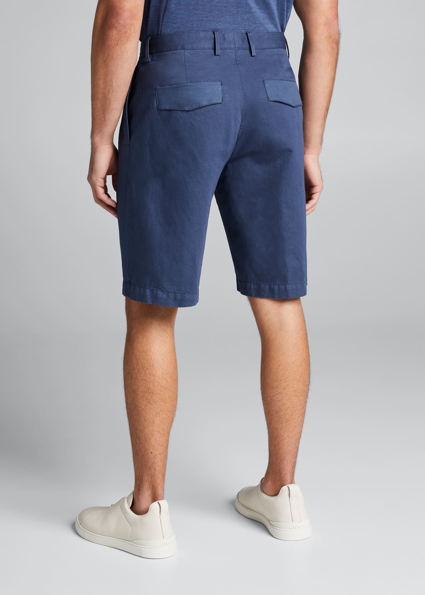 Ermenegildo Zegna Men's Solid Walking Shorts Bergdorf
