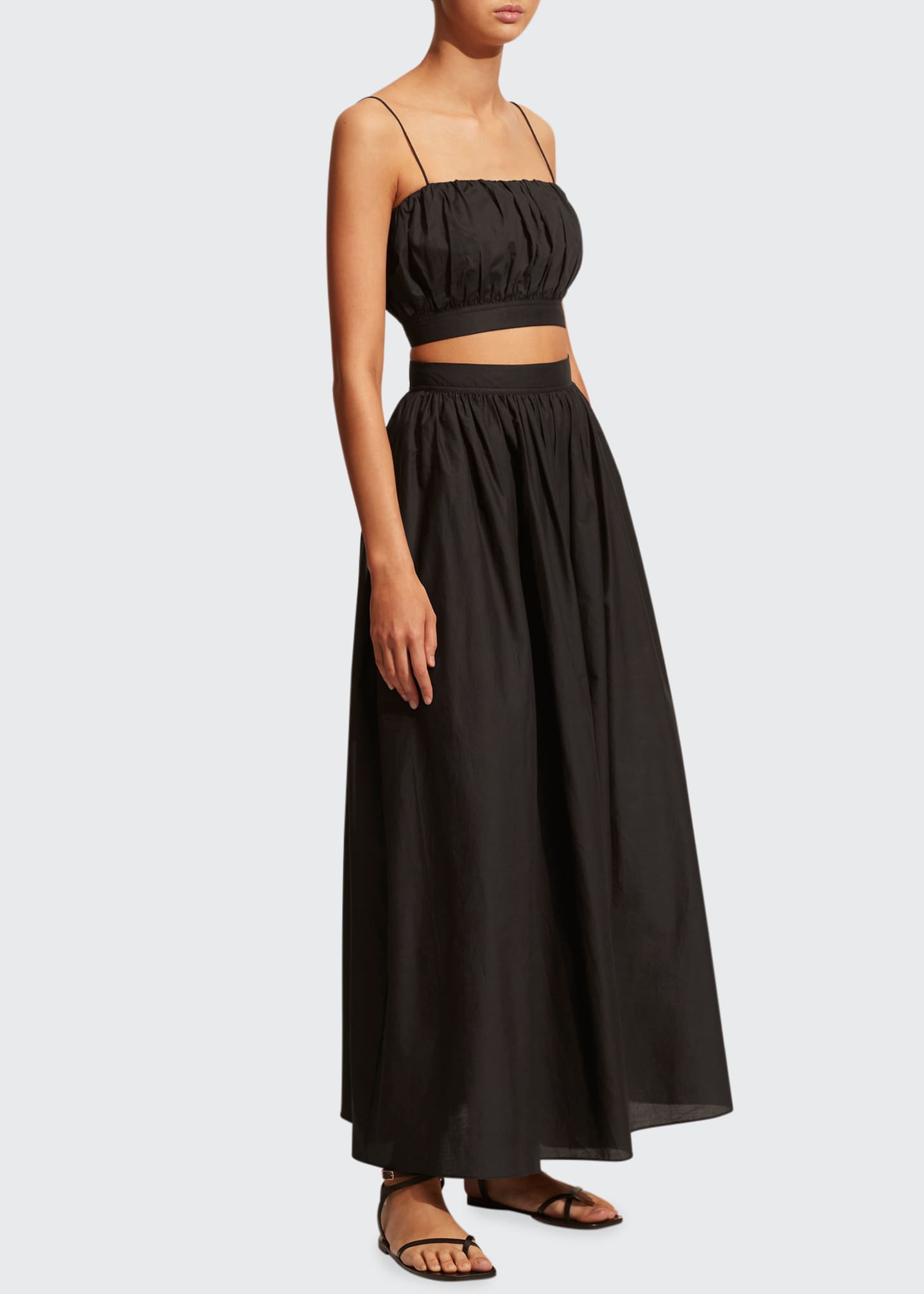 Matteau Voluminous Cotton Maxi Skirt Bergdorf Goodman
