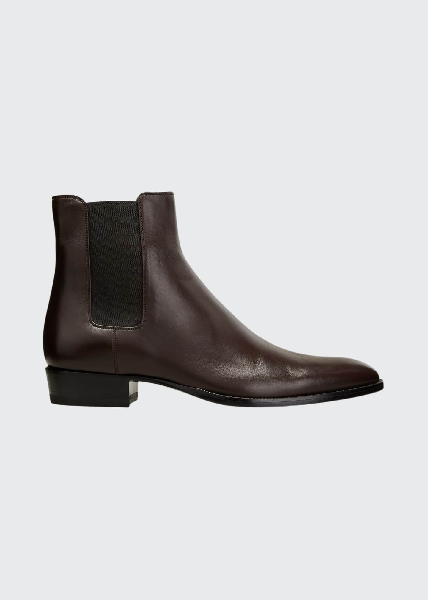 saint laurent men's wyatt chelsea boots