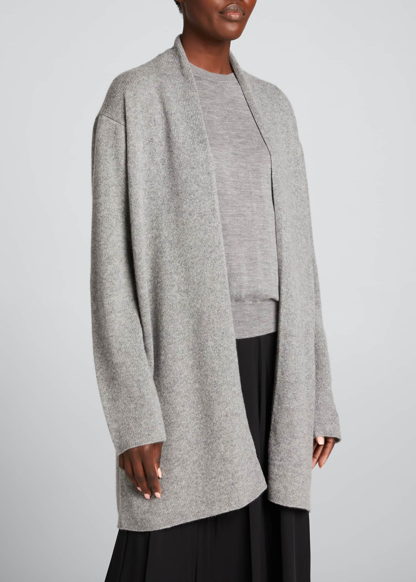 THE ROW Fulham OpenFront Cashmere Cardigan Bergdorf Goodman