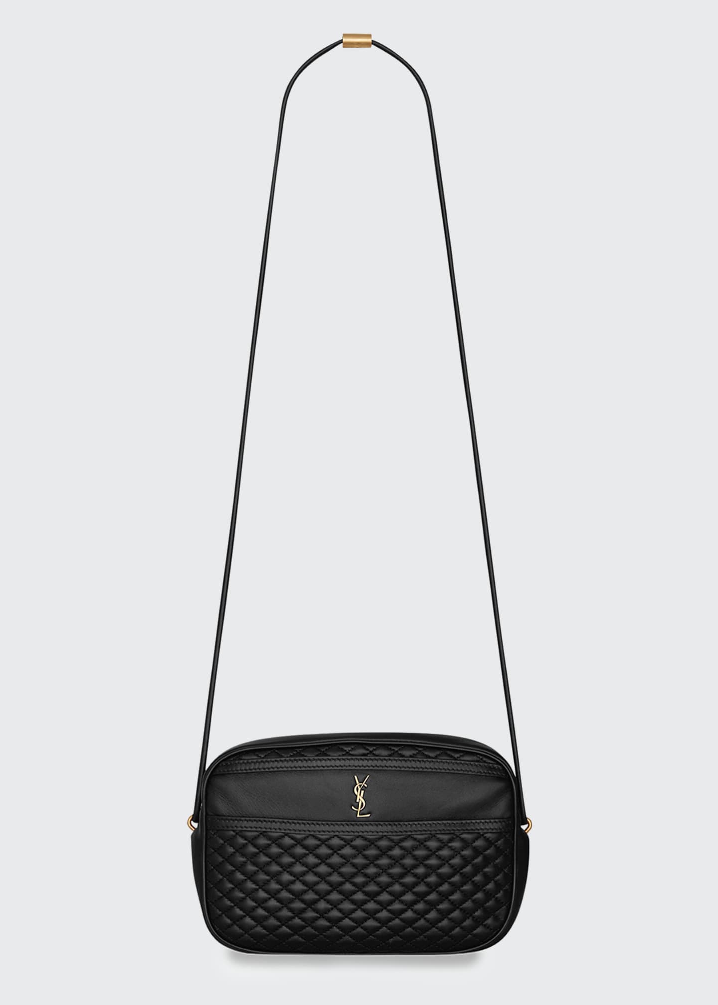 Saint Laurent Quilted YSL Crossbody Camera Bag Bergdorf Goodman