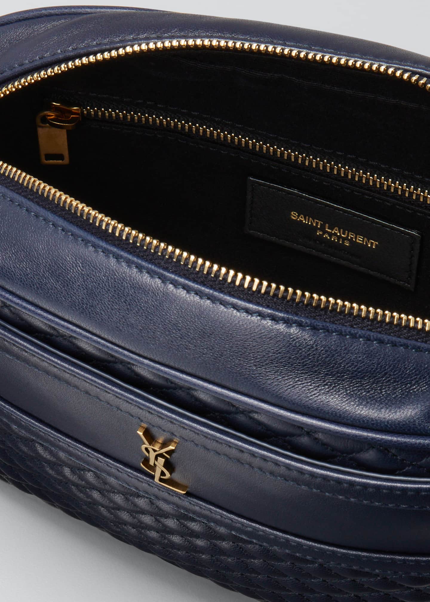 Saint Laurent Quilted YSL Crossbody Camera Bag Bergdorf Goodman