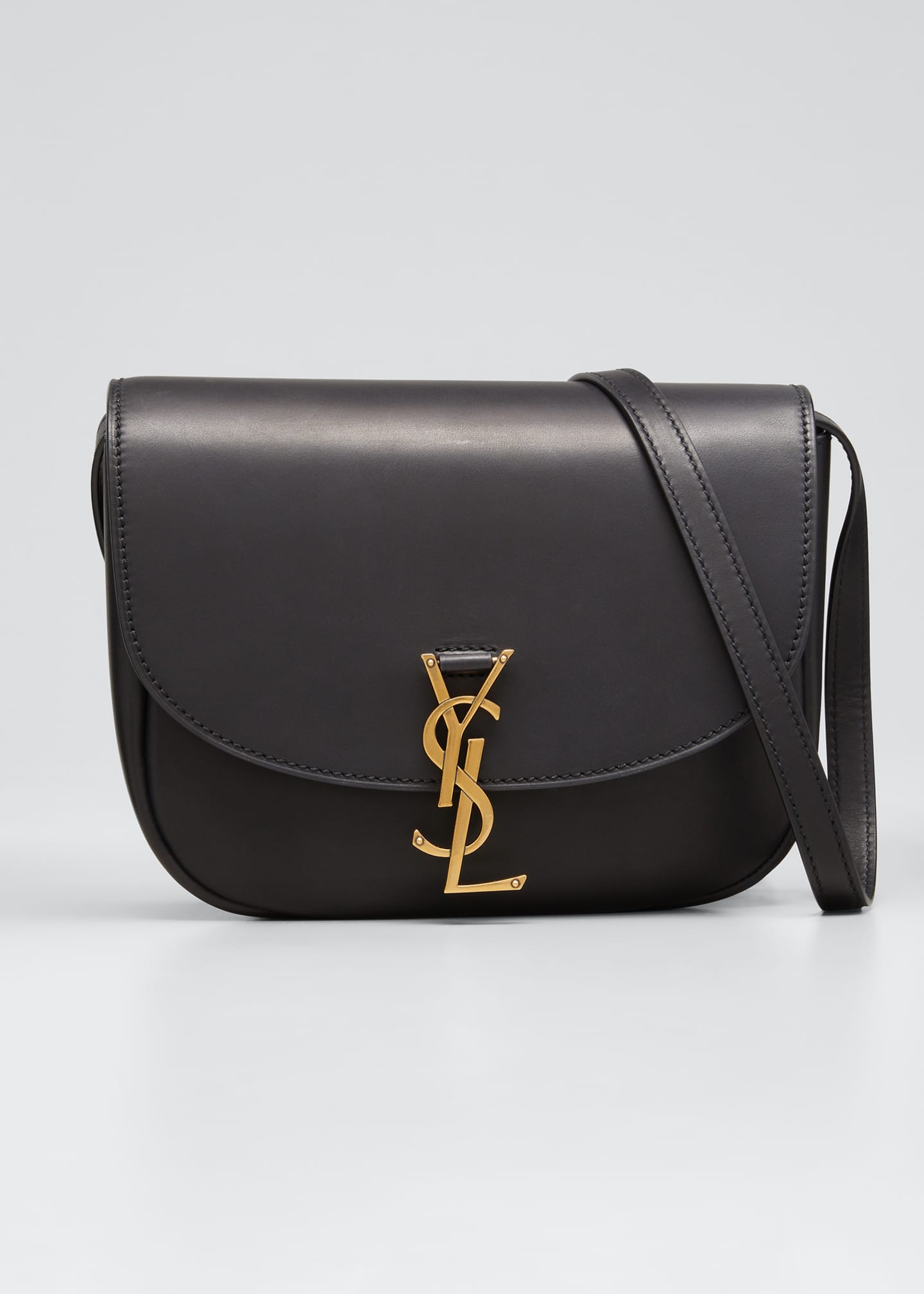 Saint Laurent Kaia Medium YSL Leather Satchel Bag - Bergdorf Goodman